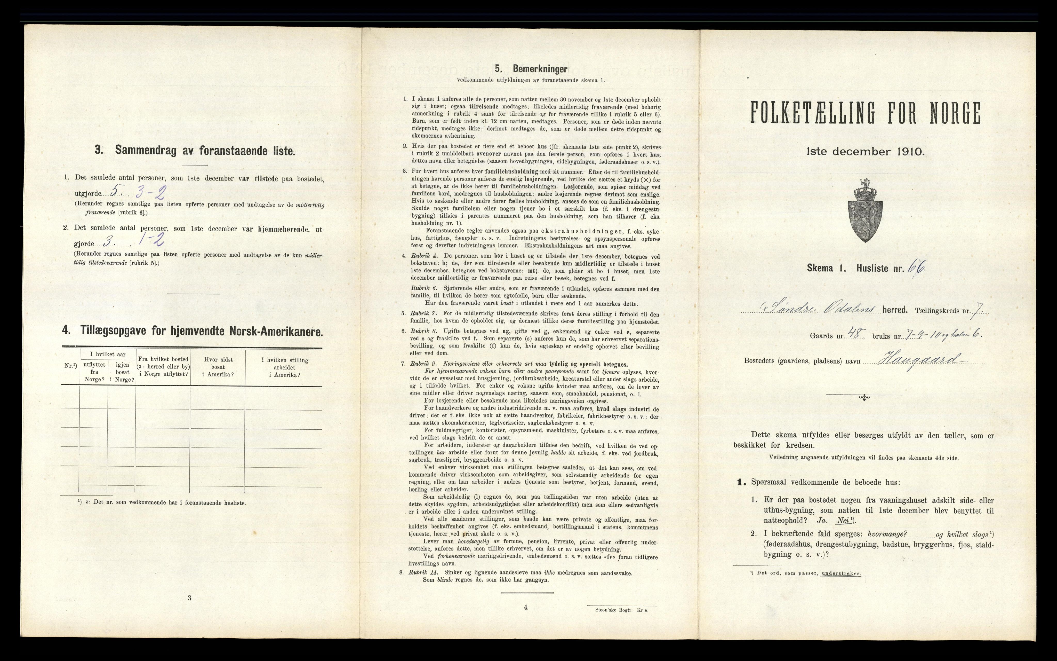 RA, Folketelling 1910 for 0419 Sør-Odal herred, 1910, s. 1290