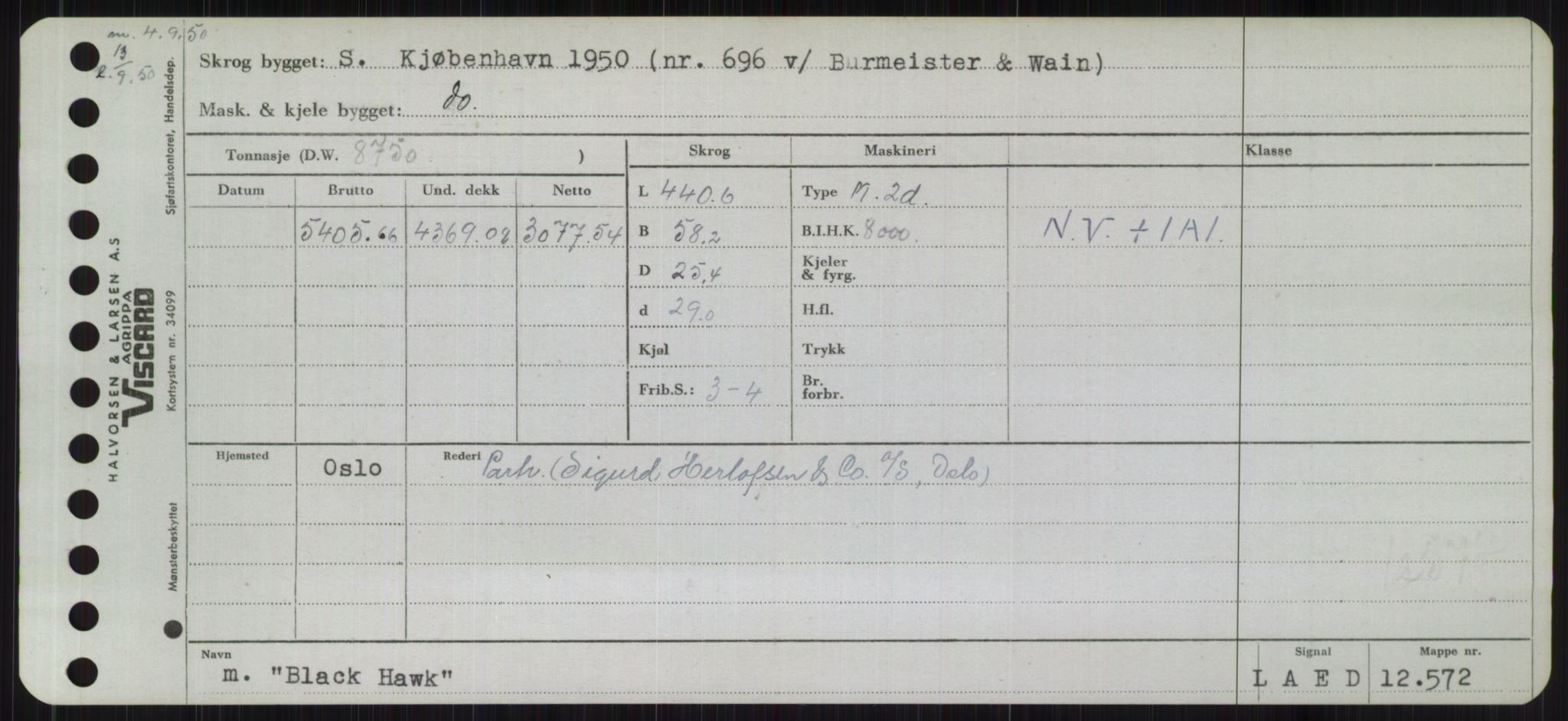 Sjøfartsdirektoratet med forløpere, Skipsmålingen, AV/RA-S-1627/H/Hb/L0001: Fartøy, A-D, s. 279