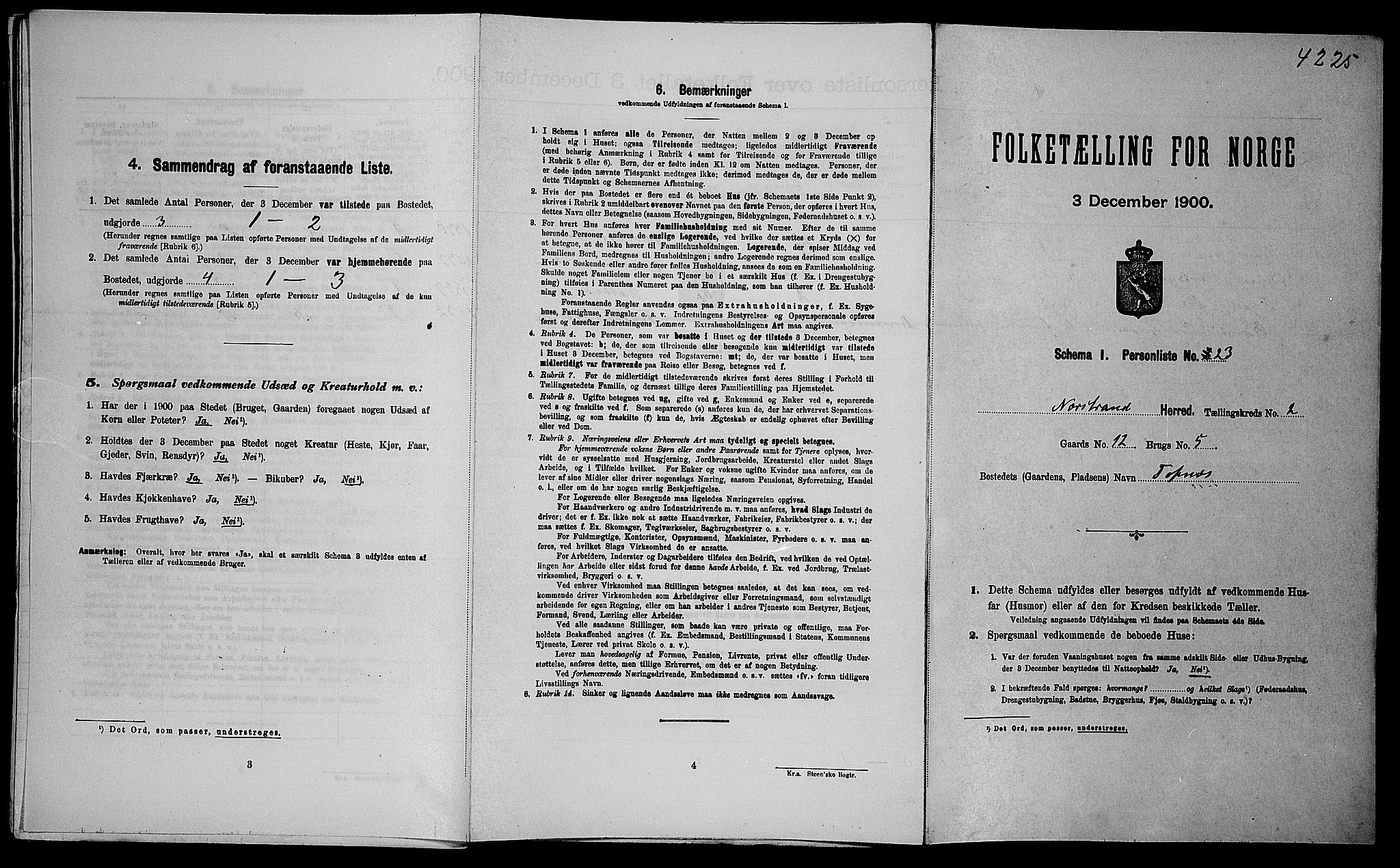 SAST, Folketelling 1900 for 1139 Nedstrand herred, 1900, s. 146