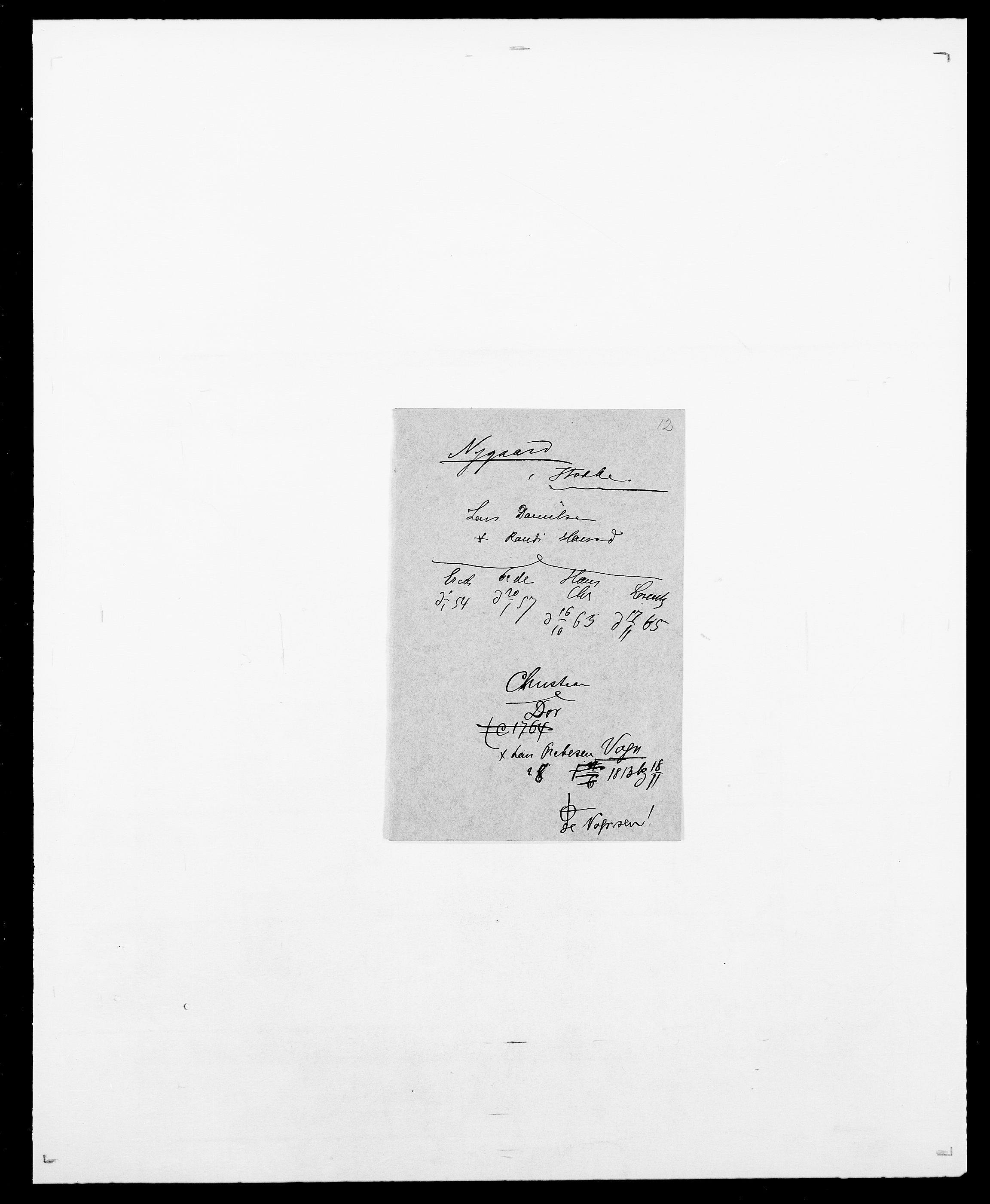 Delgobe, Charles Antoine - samling, AV/SAO-PAO-0038/D/Da/L0028: Naaden - Nøvik, s. 529