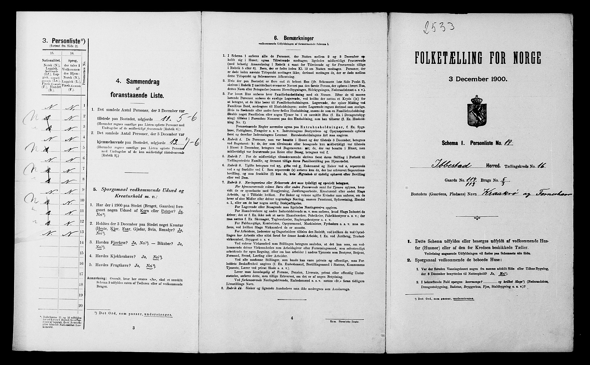 SATØ, Folketelling 1900 for 1917 Ibestad herred, 1900, s. 2173