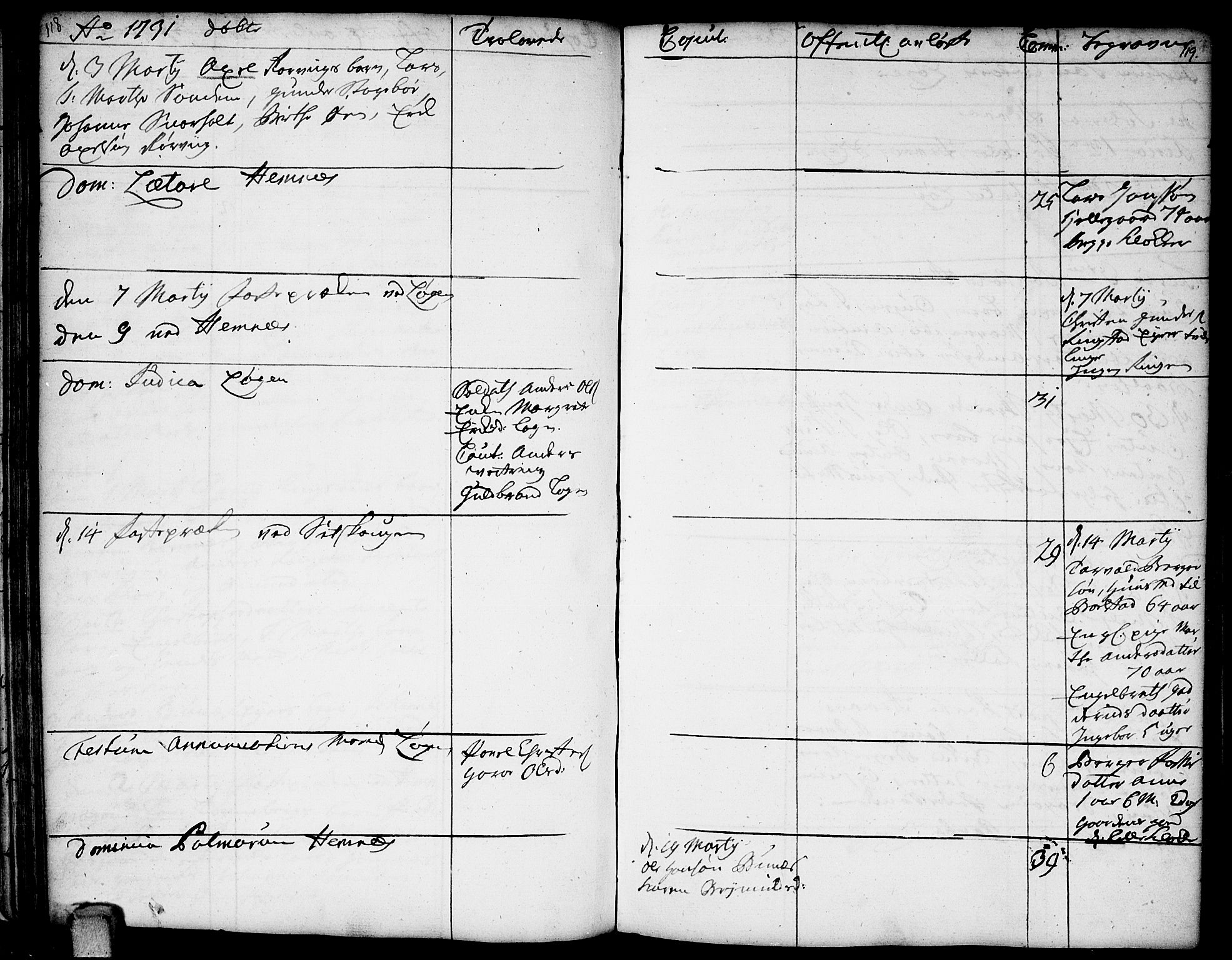 Høland prestekontor Kirkebøker, AV/SAO-A-10346a/F/Fa/L0002: Ministerialbok nr. I 2, 1728-1738, s. 118-119