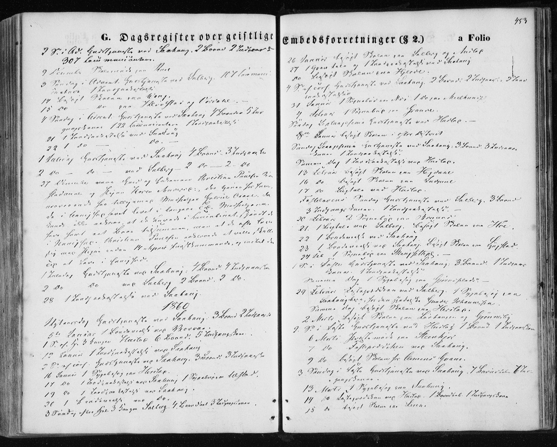 Ministerialprotokoller, klokkerbøker og fødselsregistre - Nord-Trøndelag, SAT/A-1458/730/L0283: Ministerialbok nr. 730A08, 1855-1865, s. 453