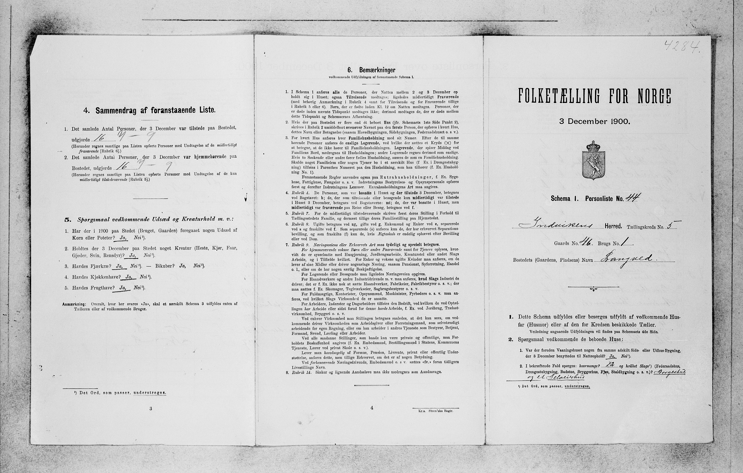 SAB, Folketelling 1900 for 1447 Innvik herred, 1900, s. 517