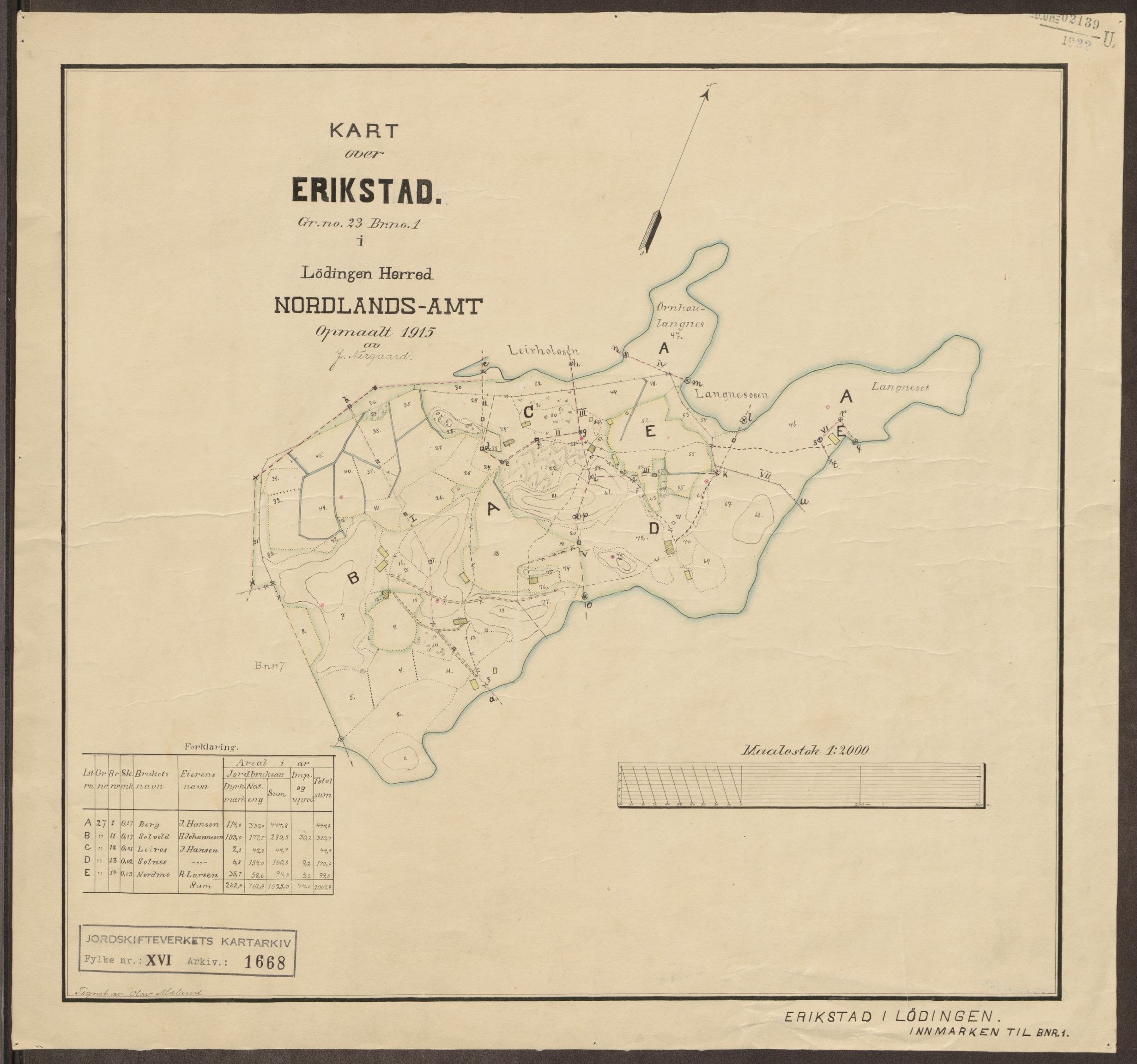 Jordskifteverkets kartarkiv, AV/RA-S-3929/T, 1859-1988, s. 1952