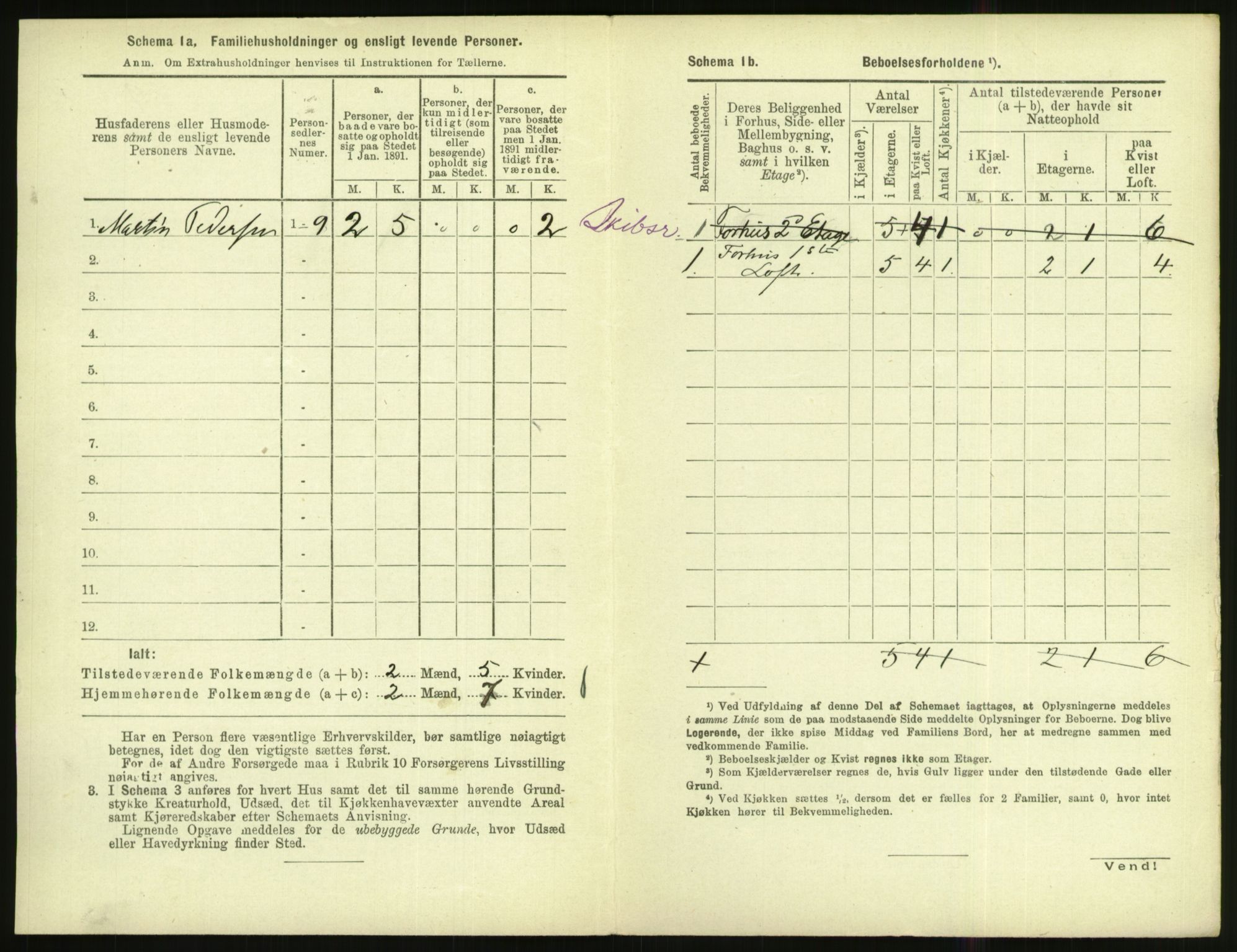 RA, Folketelling 1891 for 1002 Mandal ladested, 1891, s. 530