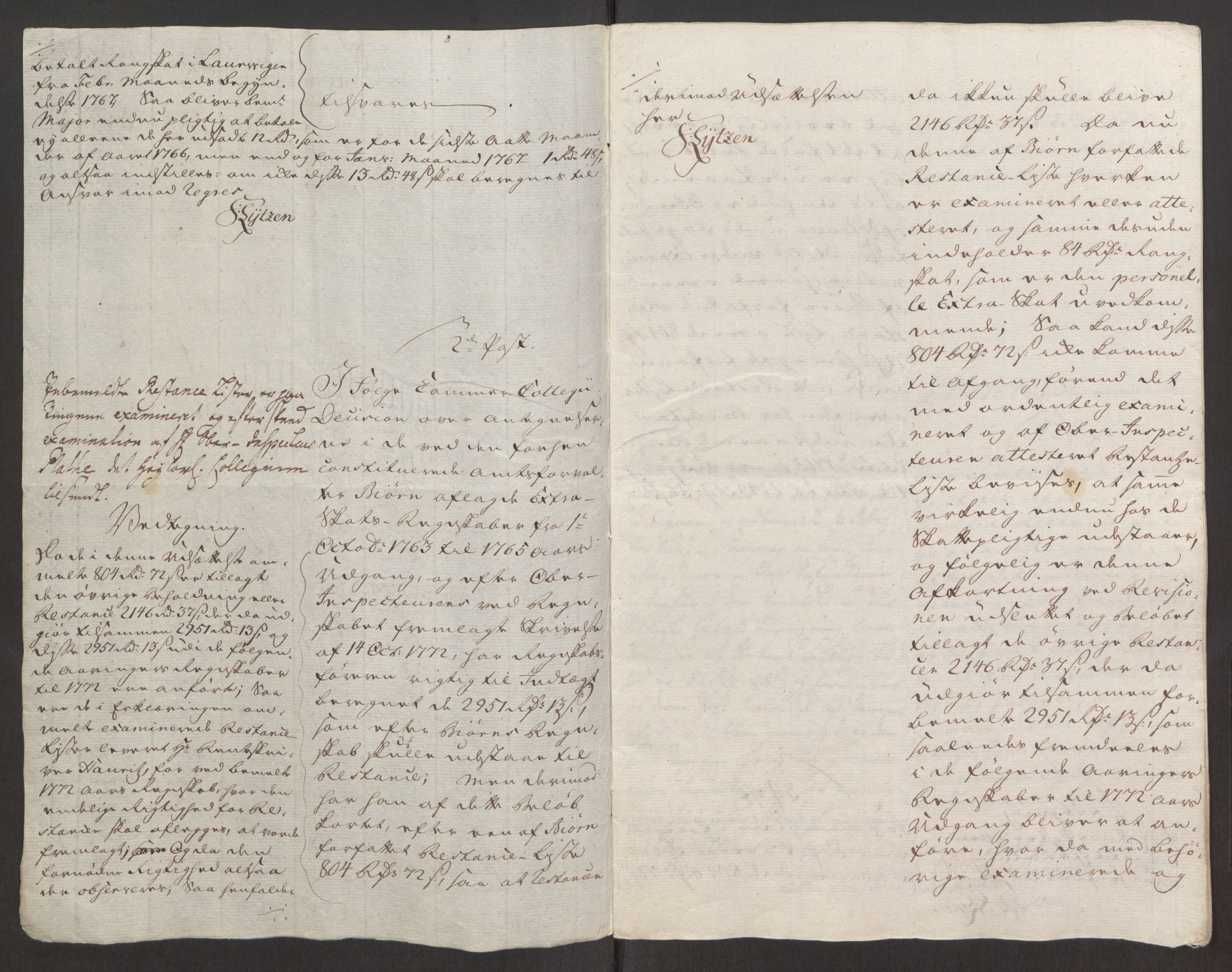Rentekammeret inntil 1814, Reviderte regnskaper, Fogderegnskap, AV/RA-EA-4092/R32/L1960: Ekstraskatten Jarlsberg grevskap, 1762-1772, s. 155