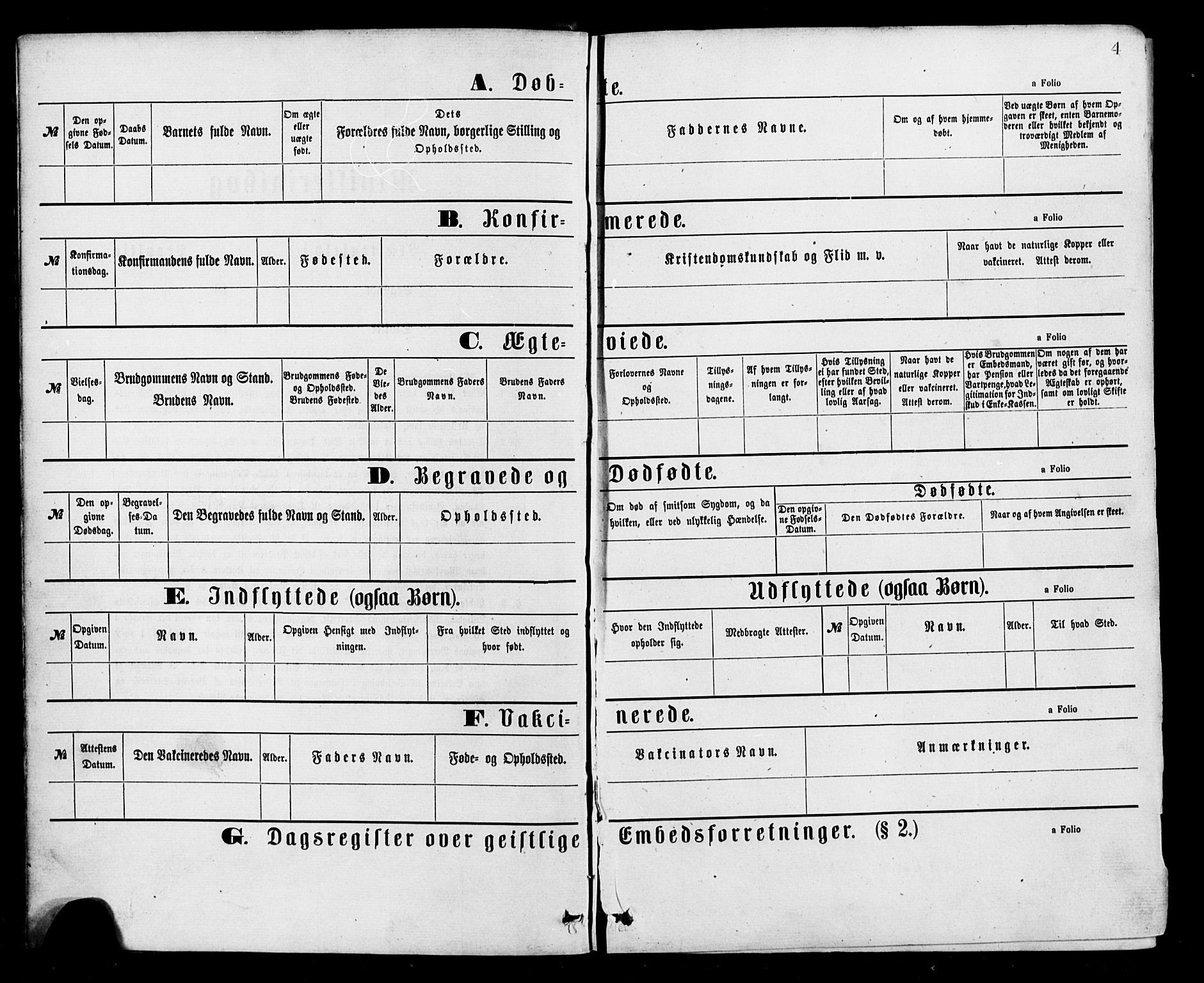 Alversund Sokneprestembete, AV/SAB-A-73901/H/Ha/Hab: Klokkerbok nr. C 2, 1867-1880, s. 4