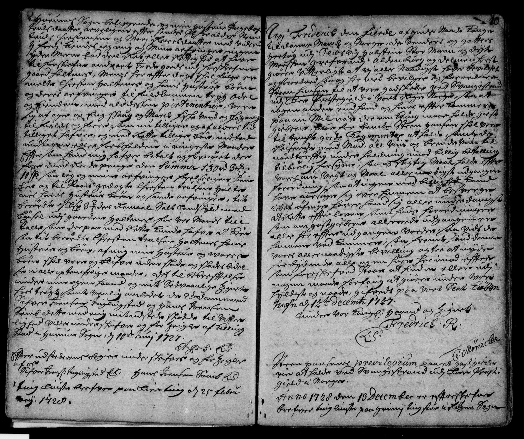 Lier, Røyken og Hurum sorenskriveri, AV/SAKO-A-89/G/Ga/Gaa/L0002: Pantebok nr. II, 1725-1755, s. 10