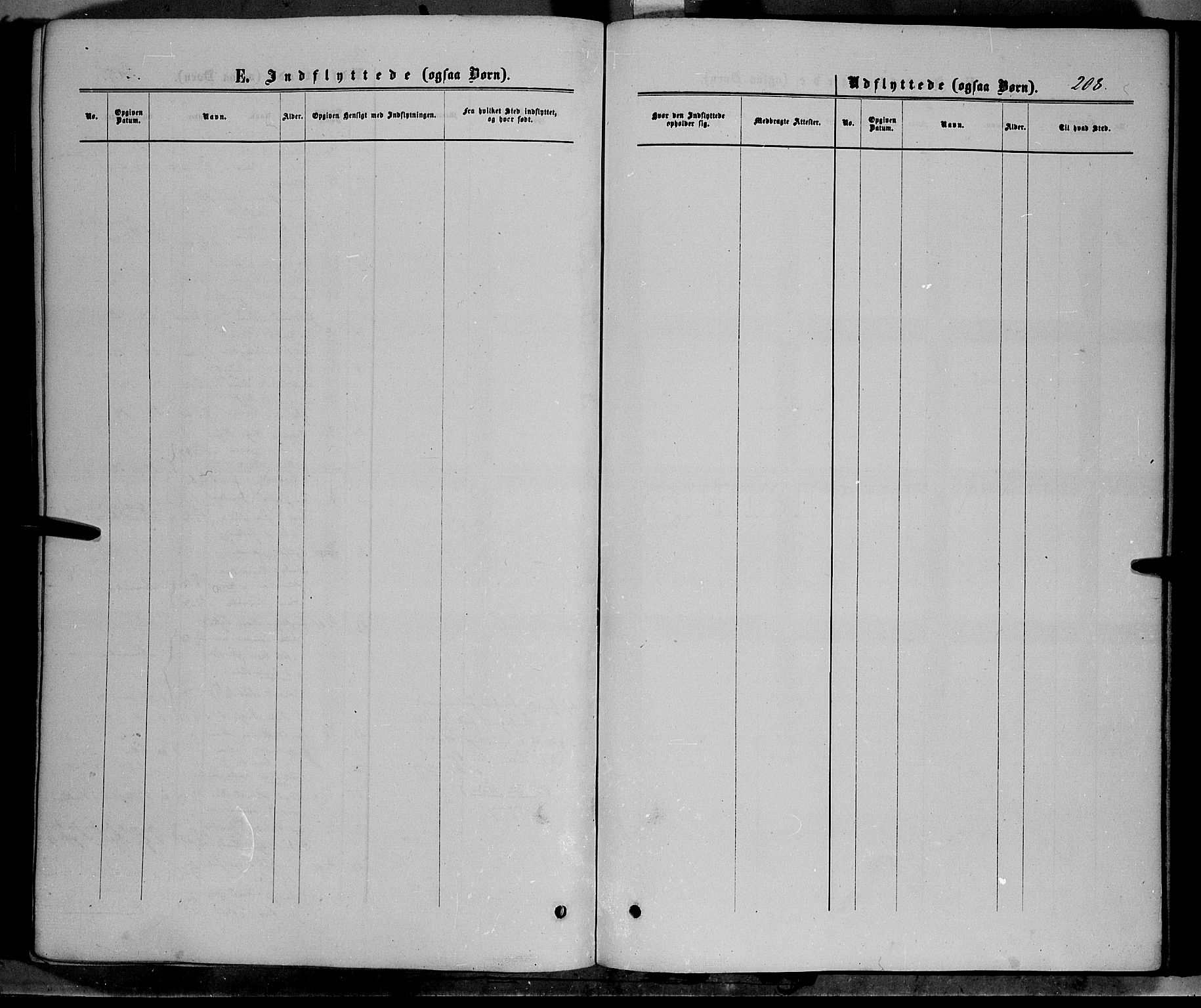 Vang prestekontor, Valdres, AV/SAH-PREST-140/H/Ha/L0007: Ministerialbok nr. 7, 1865-1881, s. 208