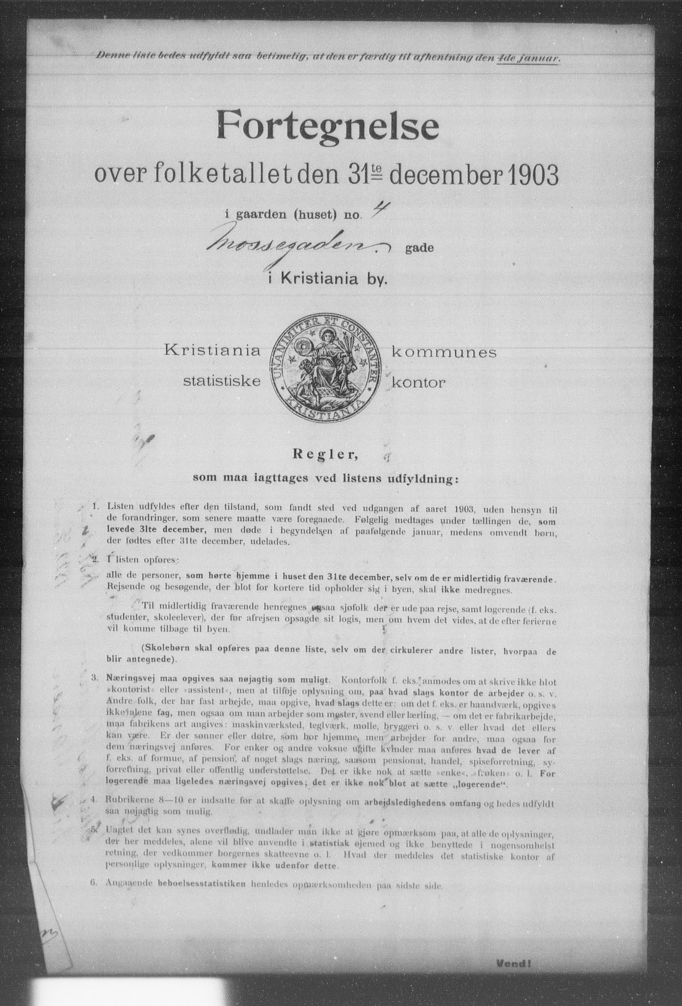 OBA, Kommunal folketelling 31.12.1903 for Kristiania kjøpstad, 1903, s. 12795