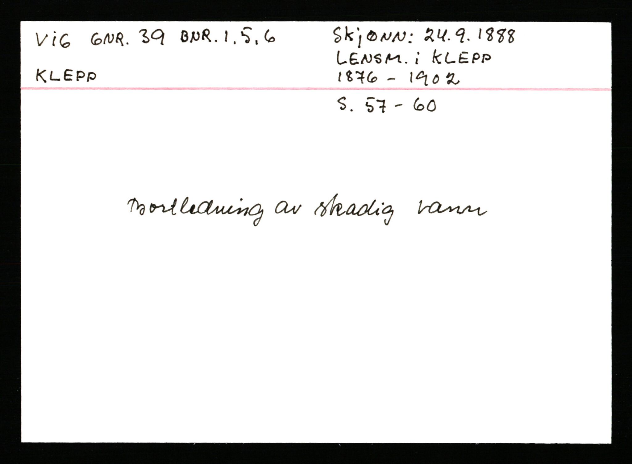 Statsarkivet i Stavanger, AV/SAST-A-101971/03/Y/Ym/L0066: Åstedskort sortert etter gårdsnavn: Veshovde - Vik, 1600-1950, s. 386