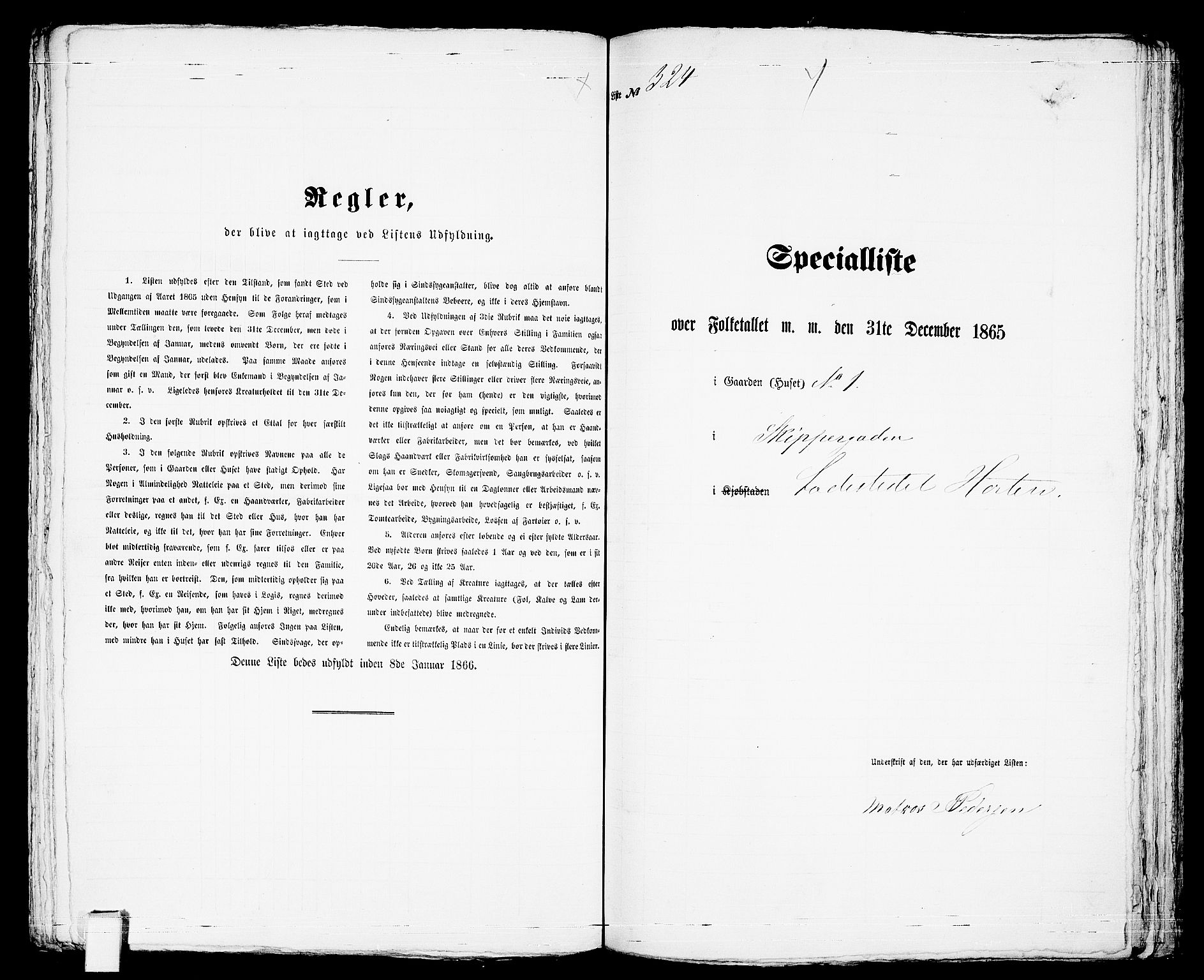 RA, Folketelling 1865 for 0703 Horten ladested, 1865, s. 684
