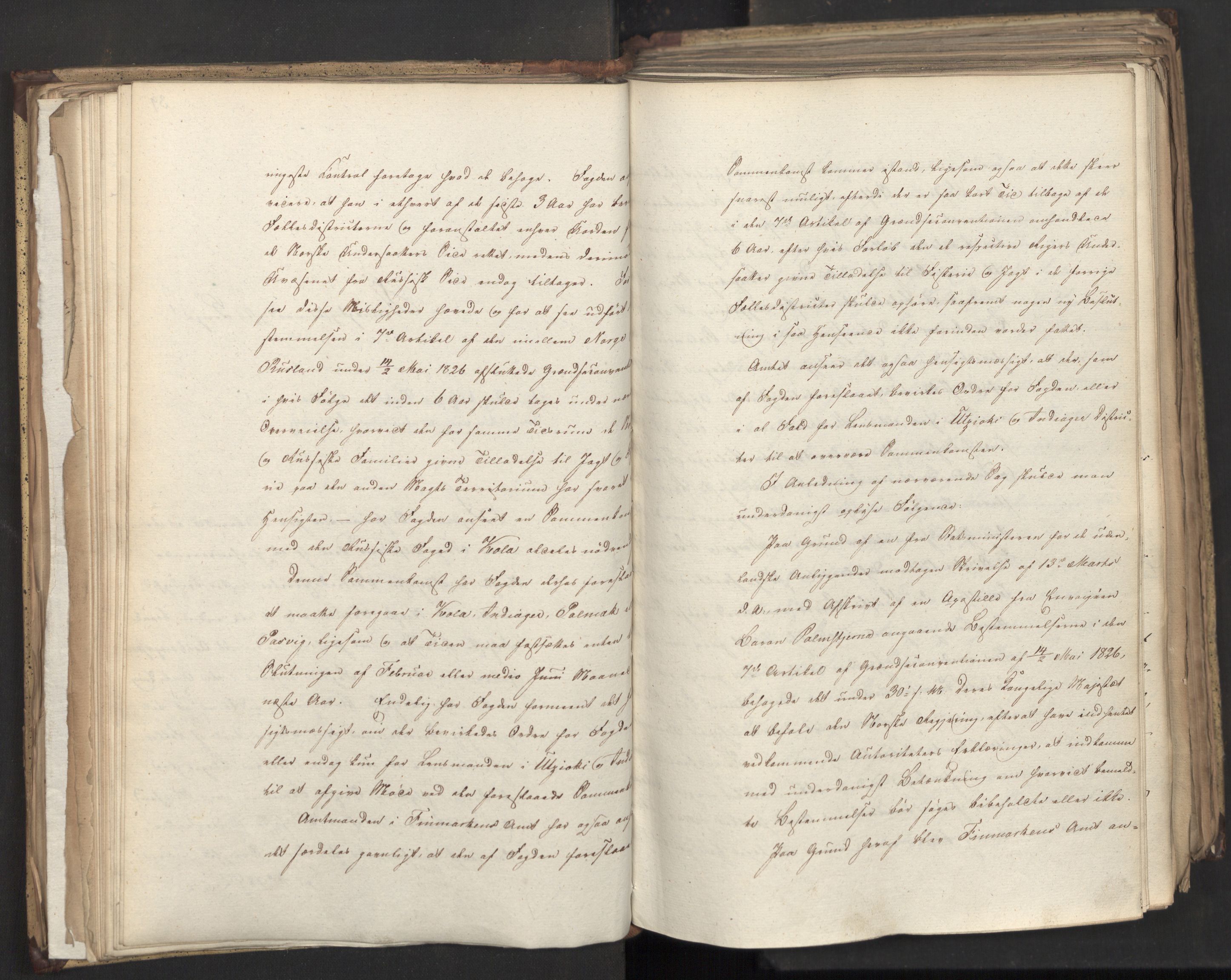 Statsrådsavdelingen i Stockholm, AV/RA-S-1003/D/Da/L0075: Regjeringsinnstillinger nr. 1840-1940, 1831, s. 112