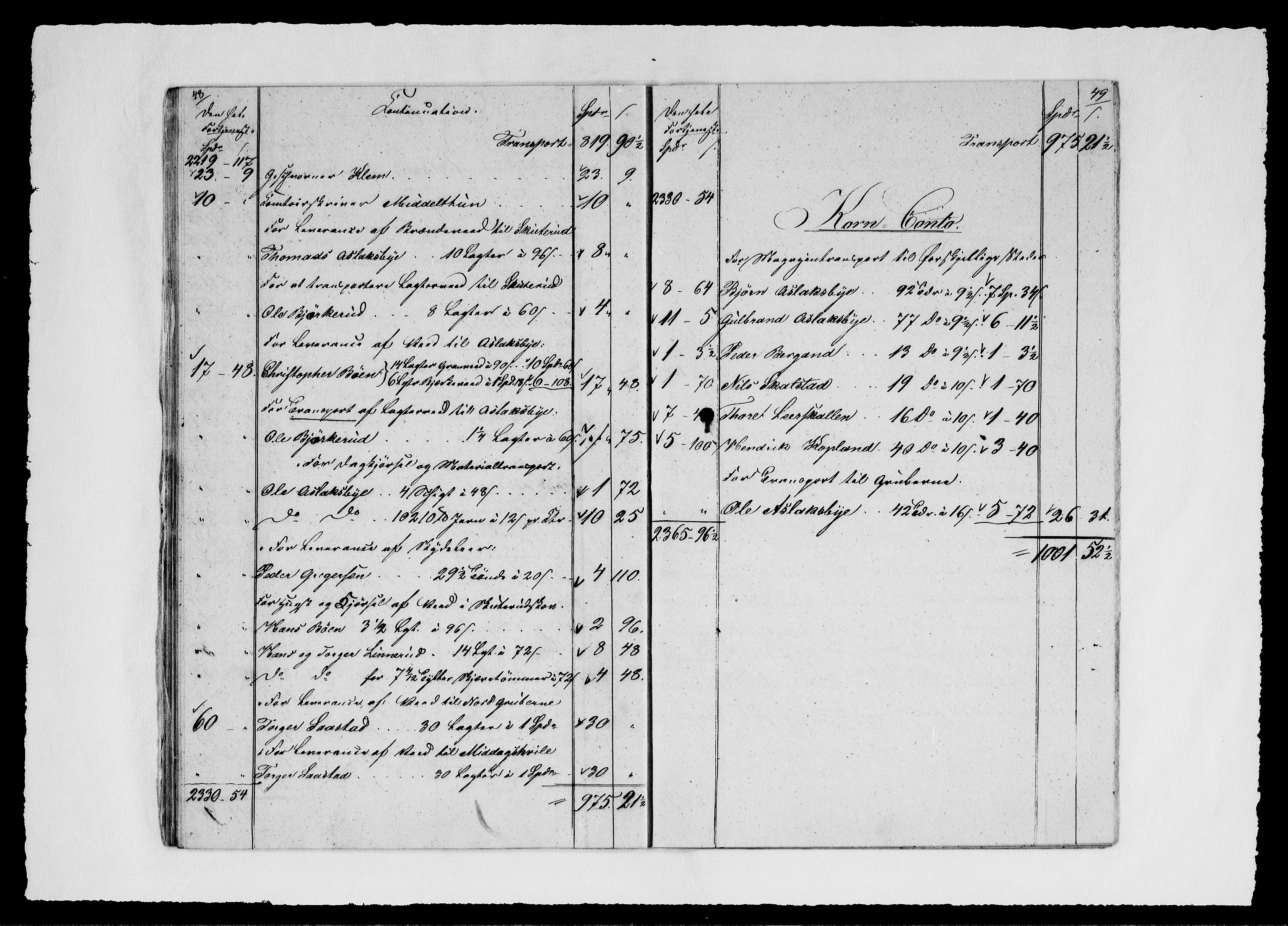 Modums Blaafarveværk, AV/RA-PA-0157/G/Gd/Gdd/L0261/0001: -- / Regning over gruver pukkverk m.v., 1835, s. 27