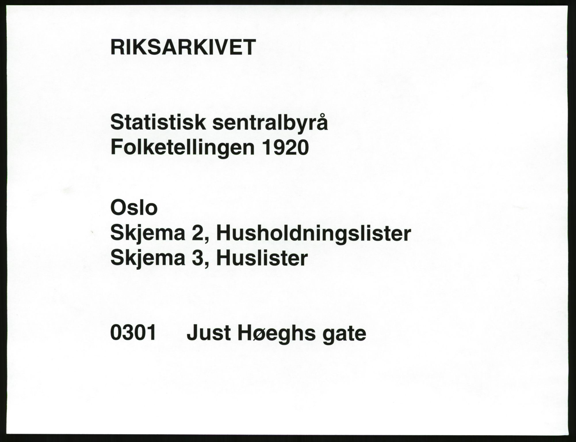 SAO, Folketelling 1920 for 0301 Kristiania kjøpstad, 1920, s. 48822