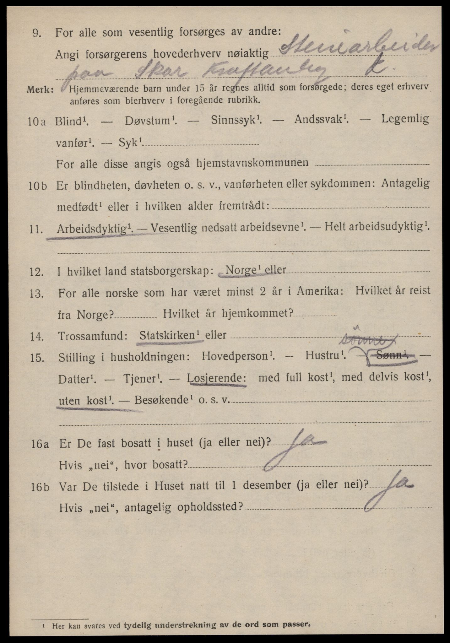 SAT, Folketelling 1920 for 1503 Kristiansund kjøpstad, 1920, s. 33100