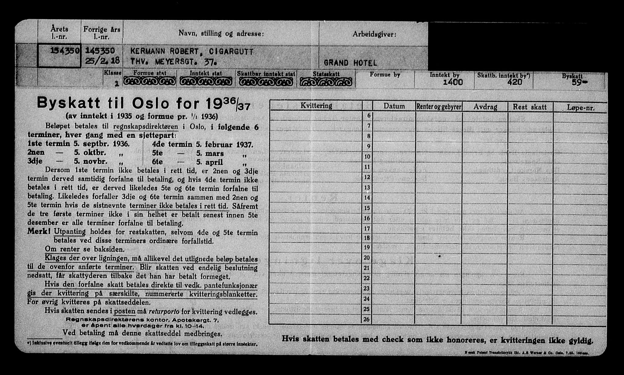 Justisdepartementet, Tilbakeføringskontoret for inndratte formuer, AV/RA-S-1564/H/Hc/Hcc/L0951: --, 1945-1947, s. 227