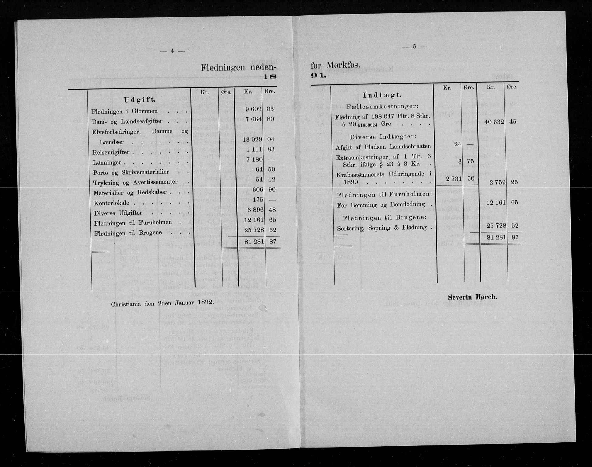 Statistisk sentralbyrå, Næringsøkonomiske emner, Generelt - Amtmennenes femårsberetninger, AV/RA-S-2233/F/Fa/L0081: --, 1891-1895, s. 82