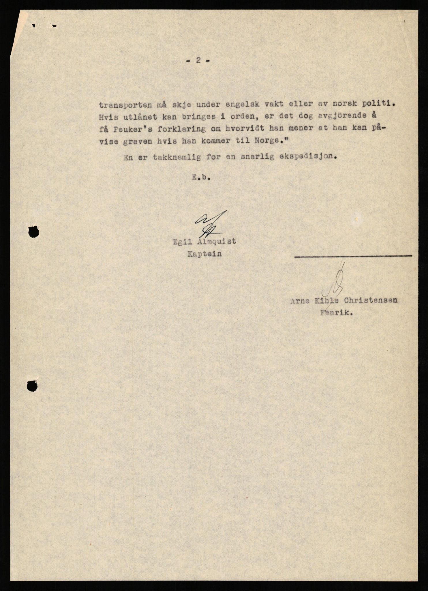 Forsvaret, Forsvarets overkommando II, AV/RA-RAFA-3915/D/Db/L0026: CI Questionaires. Tyske okkupasjonsstyrker i Norge. Tyskere., 1945-1946, s. 33