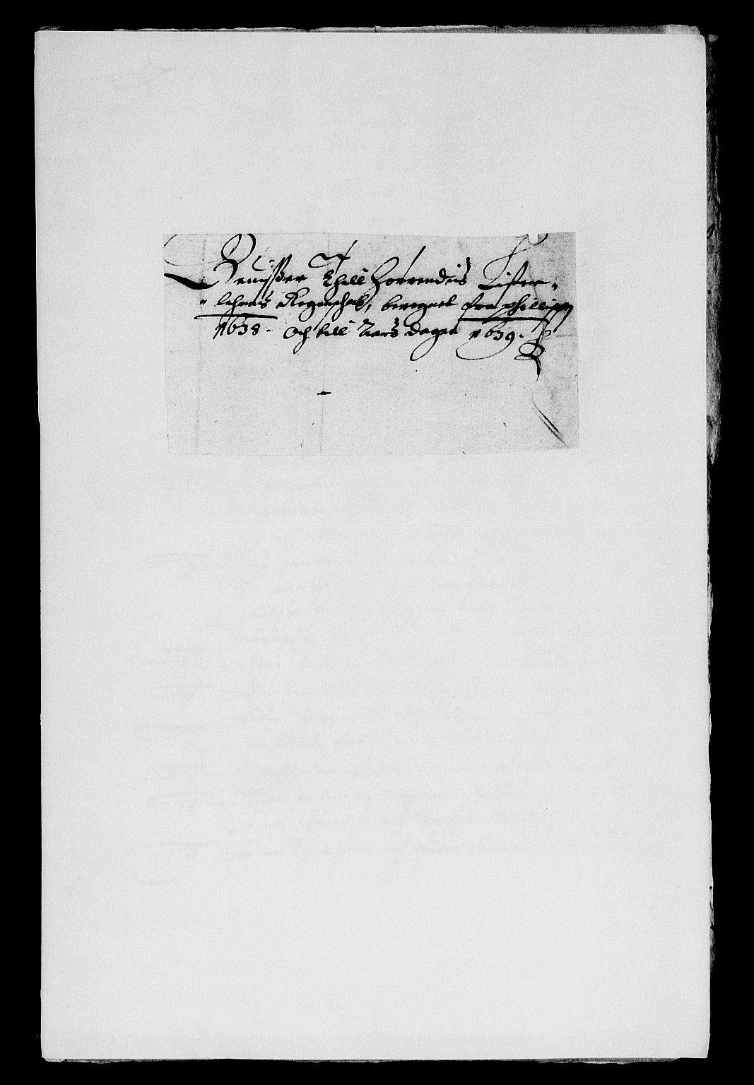 Rentekammeret inntil 1814, Reviderte regnskaper, Lensregnskaper, RA/EA-5023/R/Rb/Rbr/L0011: Lista len, 1636-1639