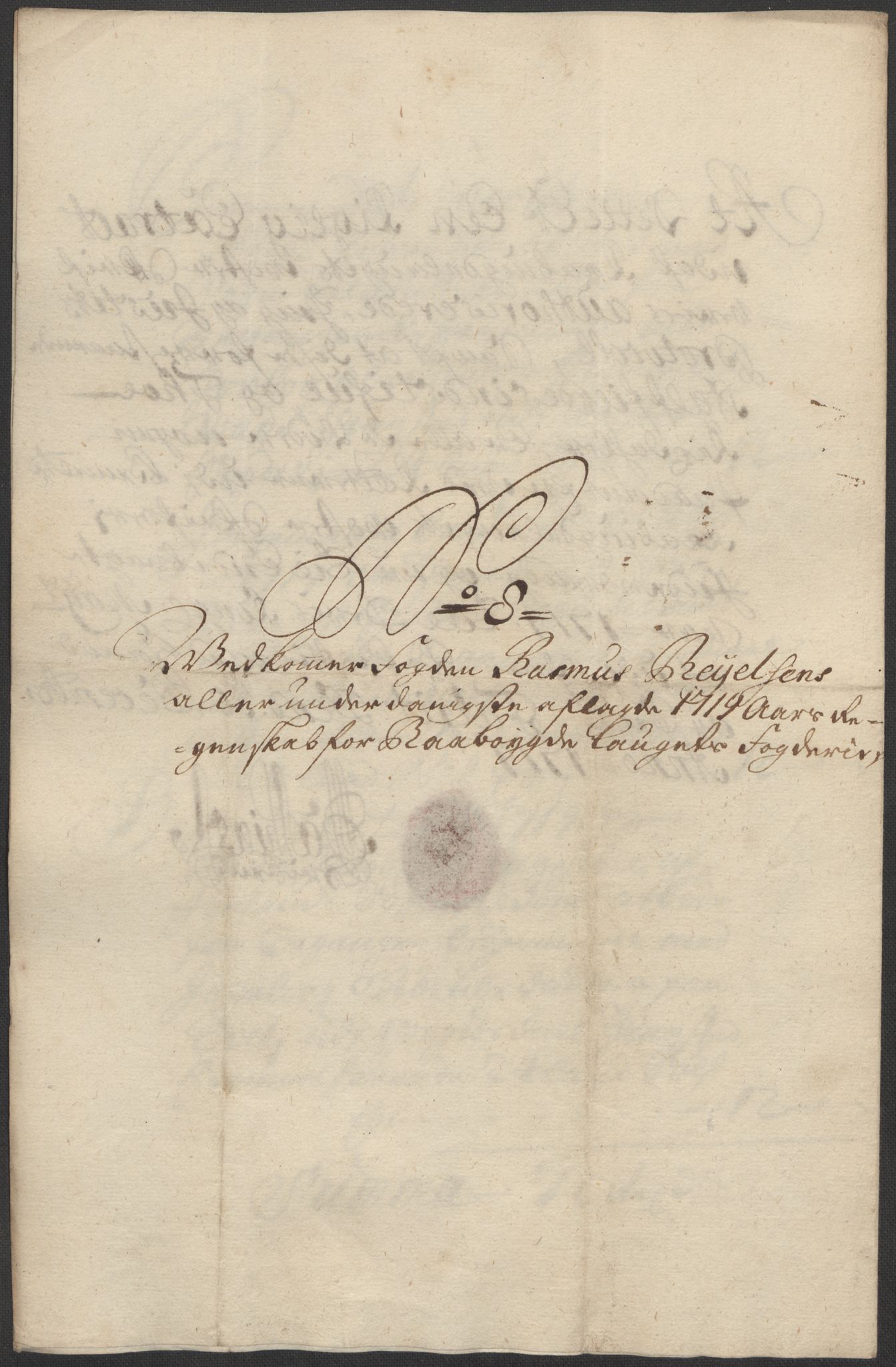 Rentekammeret inntil 1814, Reviderte regnskaper, Fogderegnskap, AV/RA-EA-4092/R40/L2453: Fogderegnskap Råbyggelag, 1718-1719, s. 356