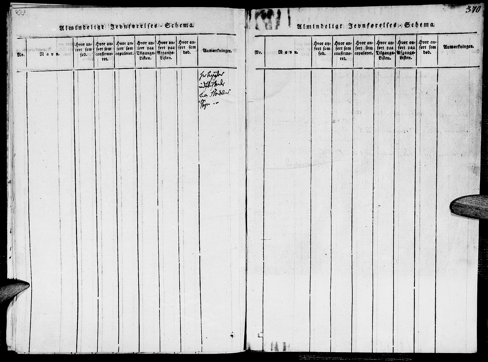 Ministerialprotokoller, klokkerbøker og fødselsregistre - Møre og Romsdal, AV/SAT-A-1454/520/L0273: Ministerialbok nr. 520A03, 1817-1826, s. 370