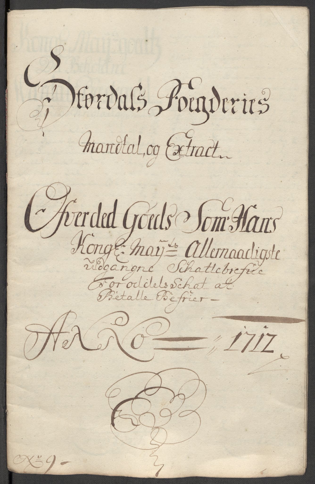 Rentekammeret inntil 1814, Reviderte regnskaper, Fogderegnskap, RA/EA-4092/R62/L4202: Fogderegnskap Stjørdal og Verdal, 1712, s. 288