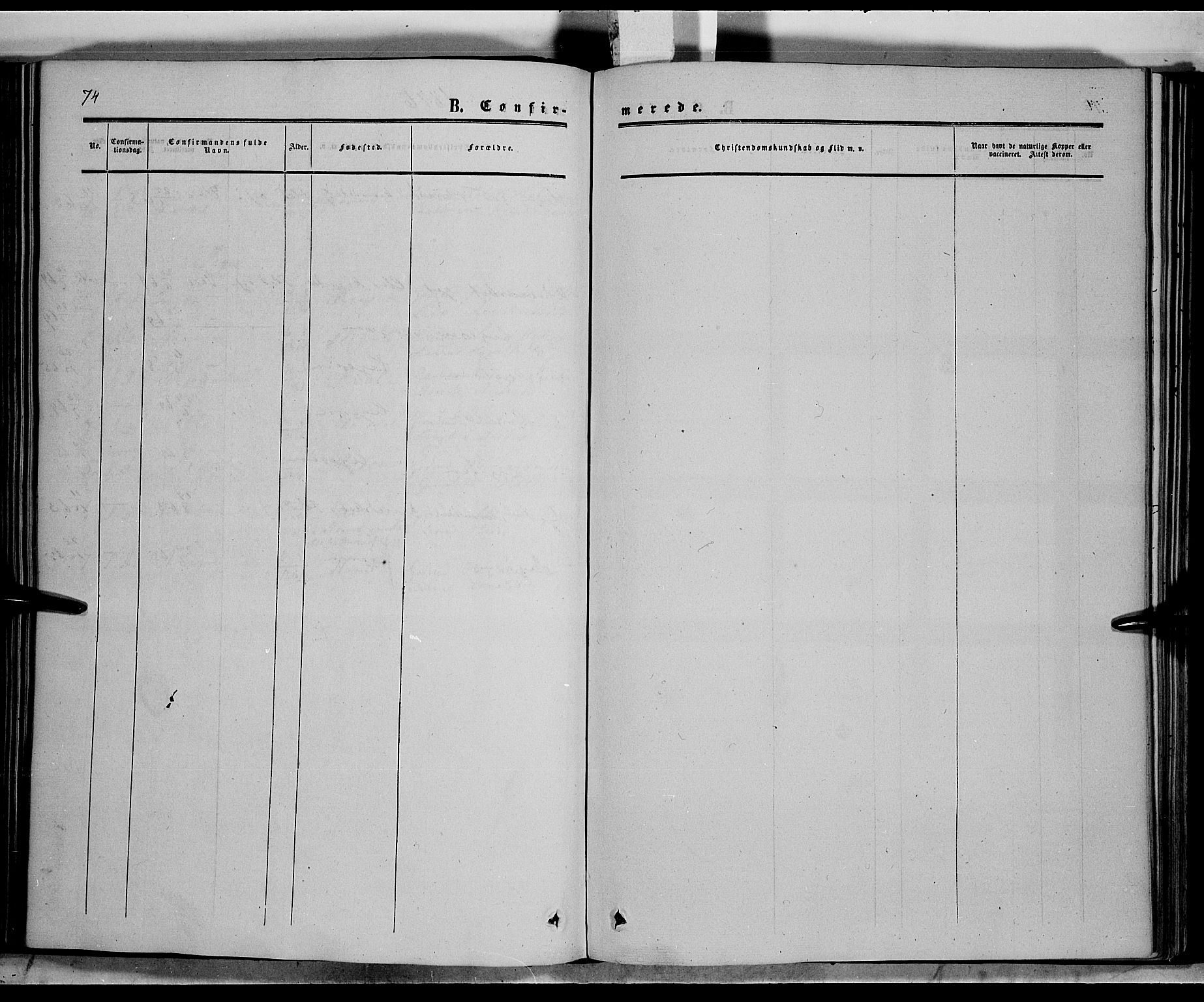 Sør-Aurdal prestekontor, AV/SAH-PREST-128/H/Ha/Haa/L0006: Ministerialbok nr. 6, 1849-1876, s. 74