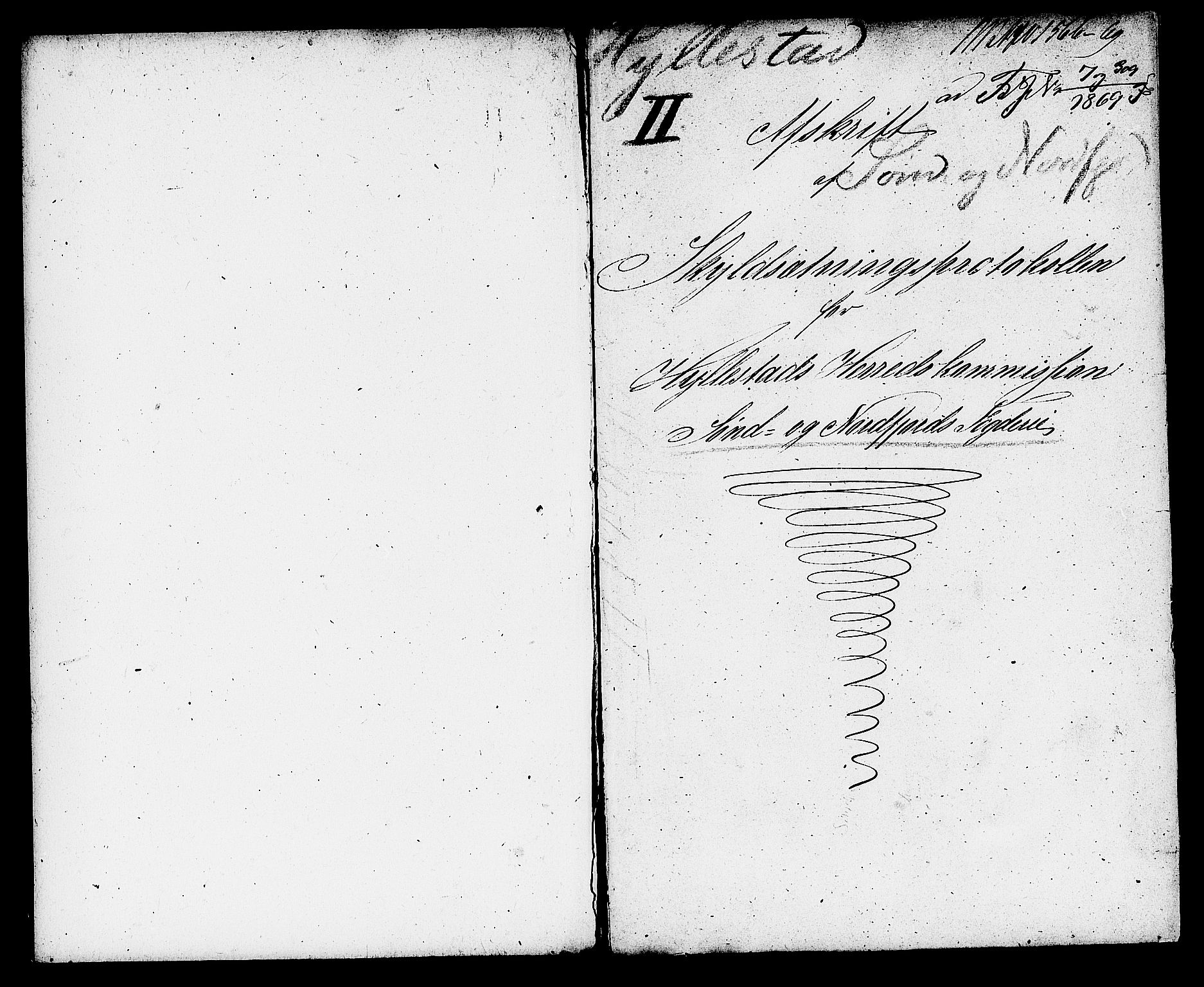 Matrikkelrevisjonen av 1863, AV/RA-S-1530/F/Fe/L0266/0002: Hyllestad / II. Hyllestad i Sønd- og Nordfjord fogderi, 1863