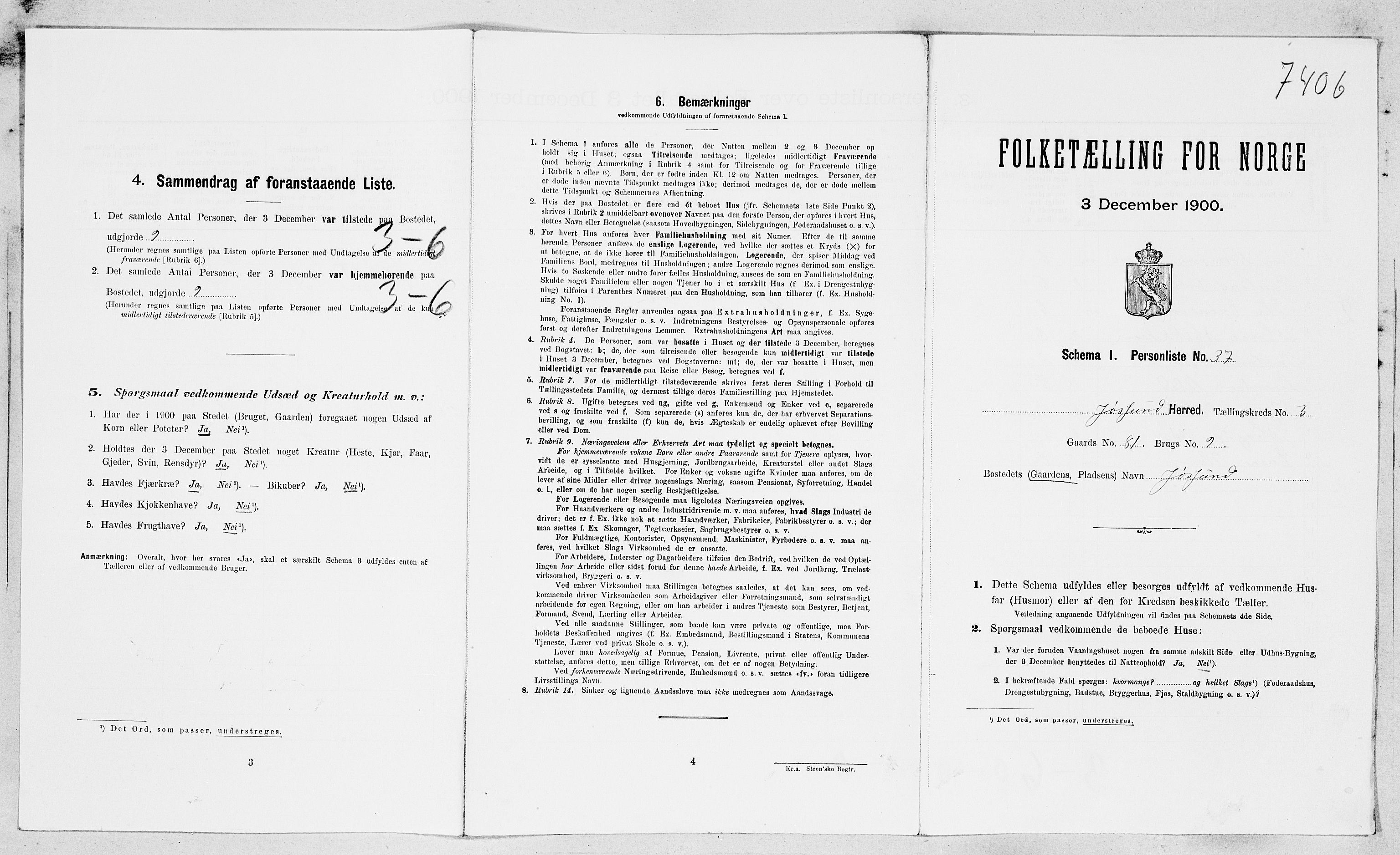 SAT, Folketelling 1900 for 1629 Jøssund herred, 1900, s. 415