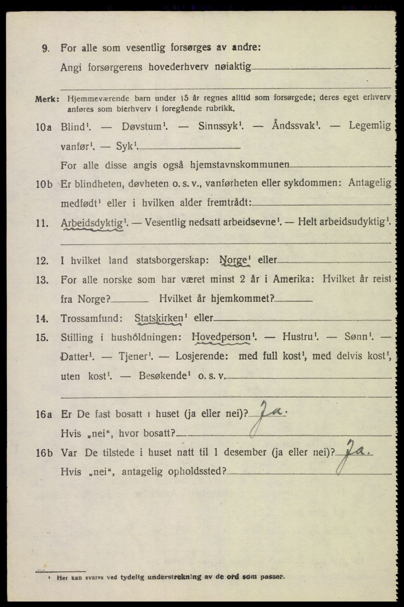 SAK, Folketelling 1920 for 1025 Grindheim herred, 1920, s. 578