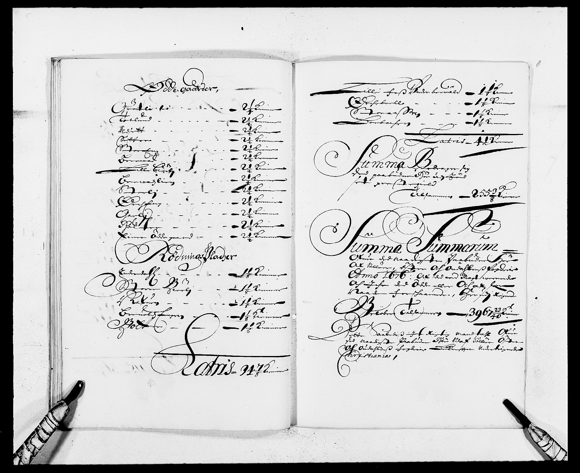 Rentekammeret inntil 1814, Reviderte regnskaper, Fogderegnskap, RA/EA-4092/R13/L0811: Fogderegnskap Solør, Odal og Østerdal, 1676, s. 202