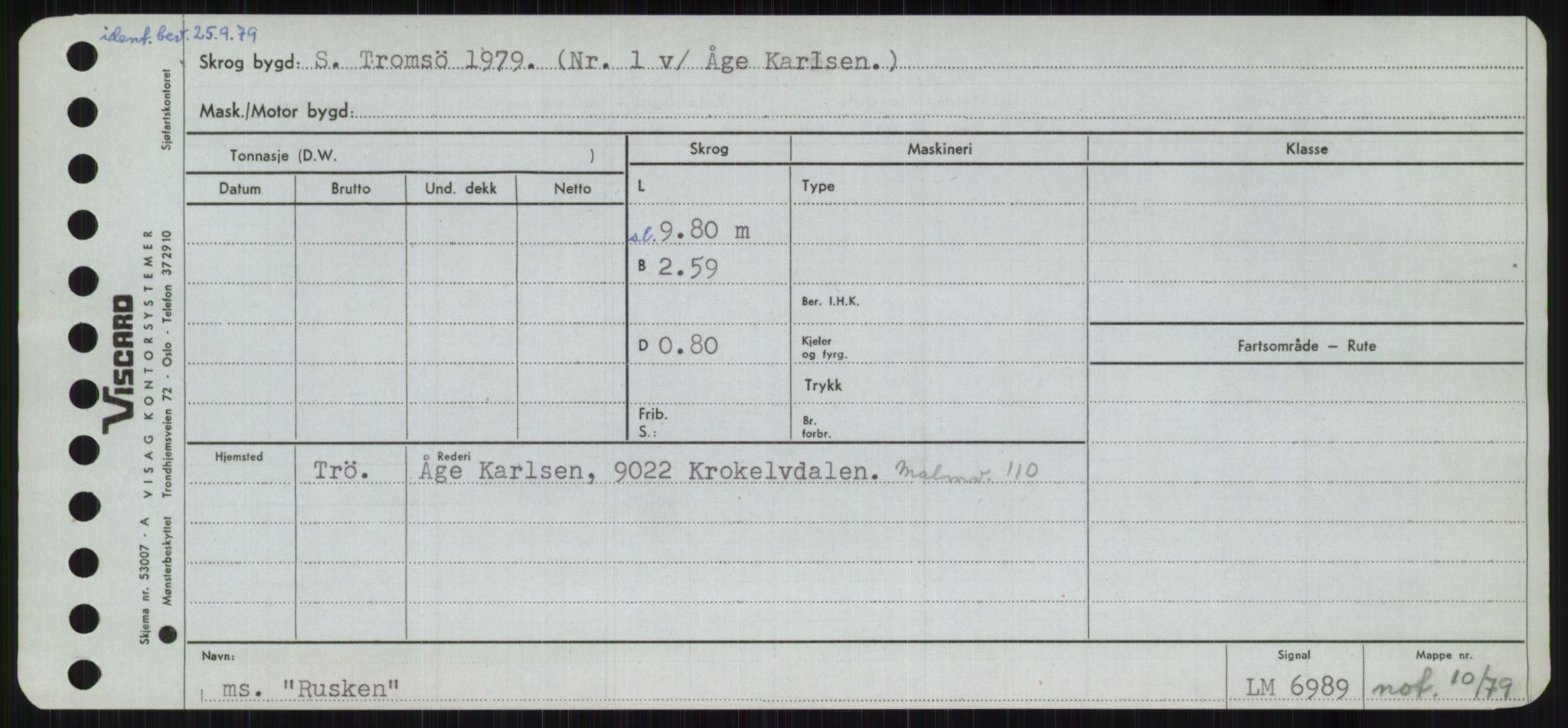 Sjøfartsdirektoratet med forløpere, Skipsmålingen, RA/S-1627/H/Ha/L0004/0002: Fartøy, Mas-R / Fartøy, Odin-R, s. 901