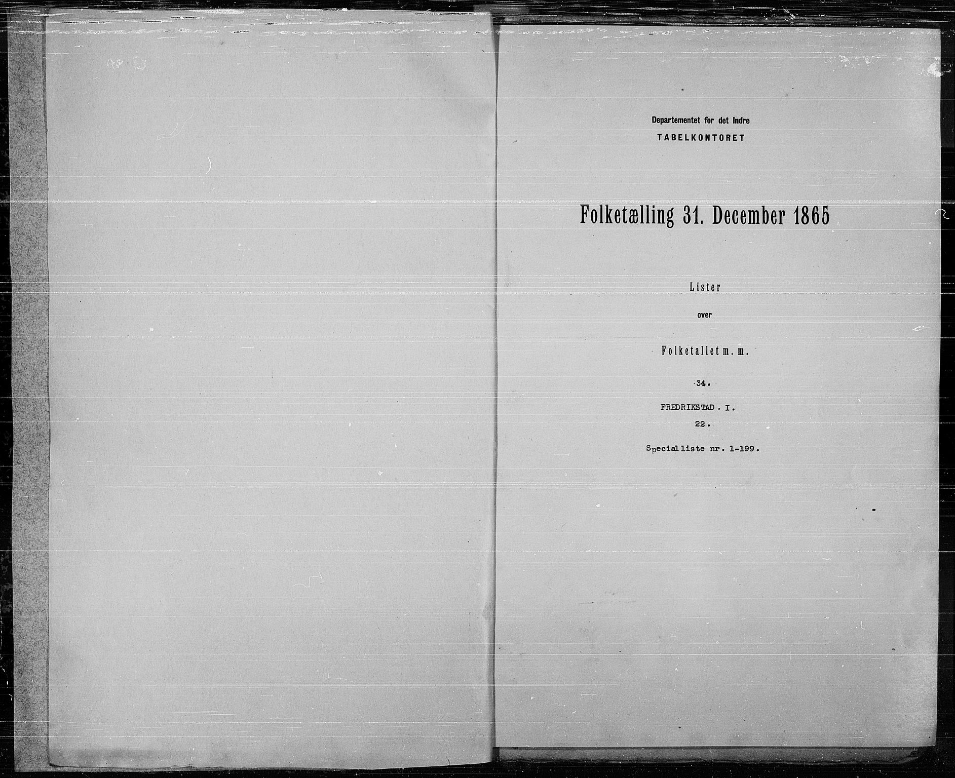 RA, Folketelling 1865 for 0103B Fredrikstad prestegjeld, Fredrikstad kjøpstad, 1865, s. 3