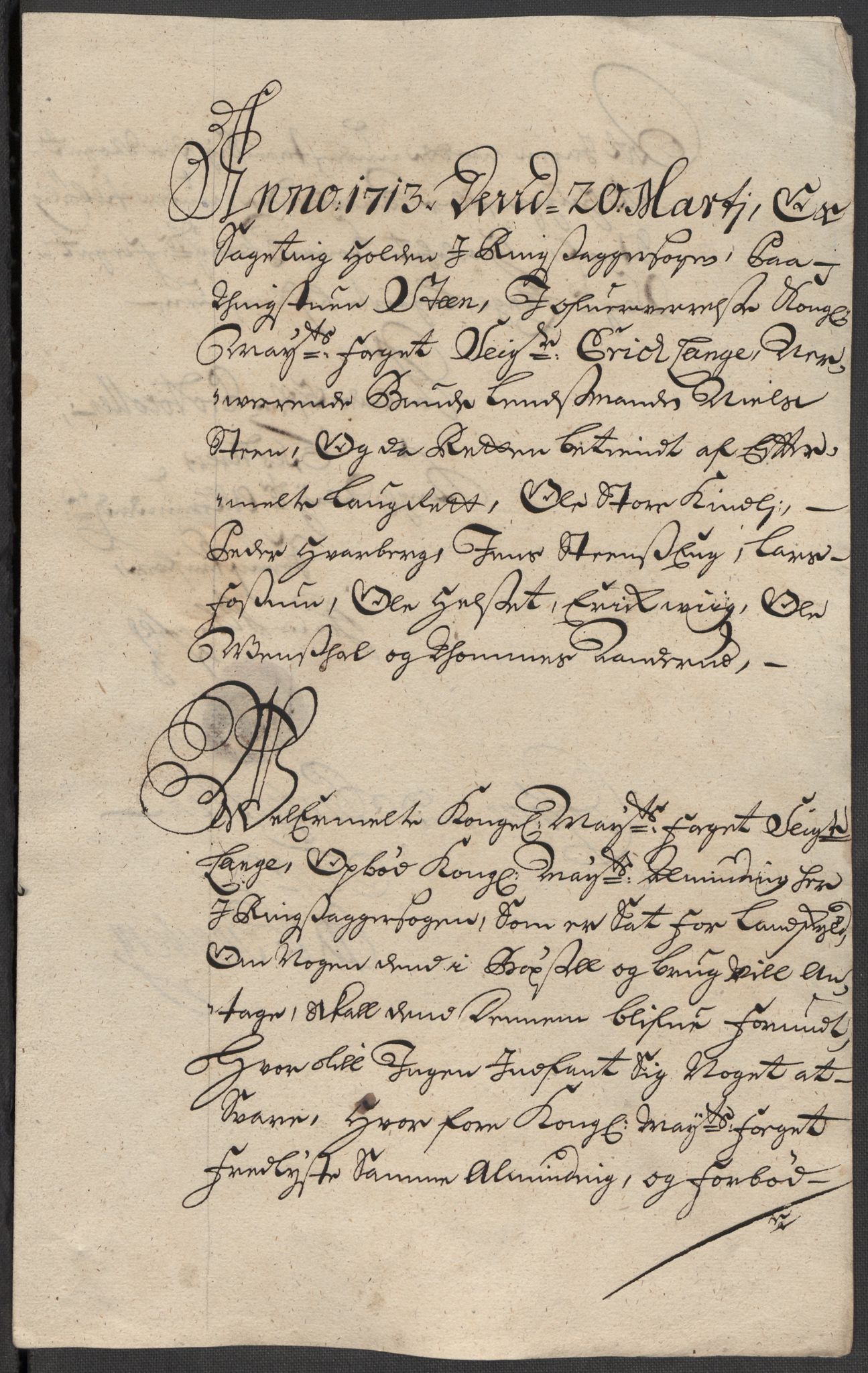 Rentekammeret inntil 1814, Reviderte regnskaper, Fogderegnskap, AV/RA-EA-4092/R16/L1050: Fogderegnskap Hedmark, 1713, s. 453