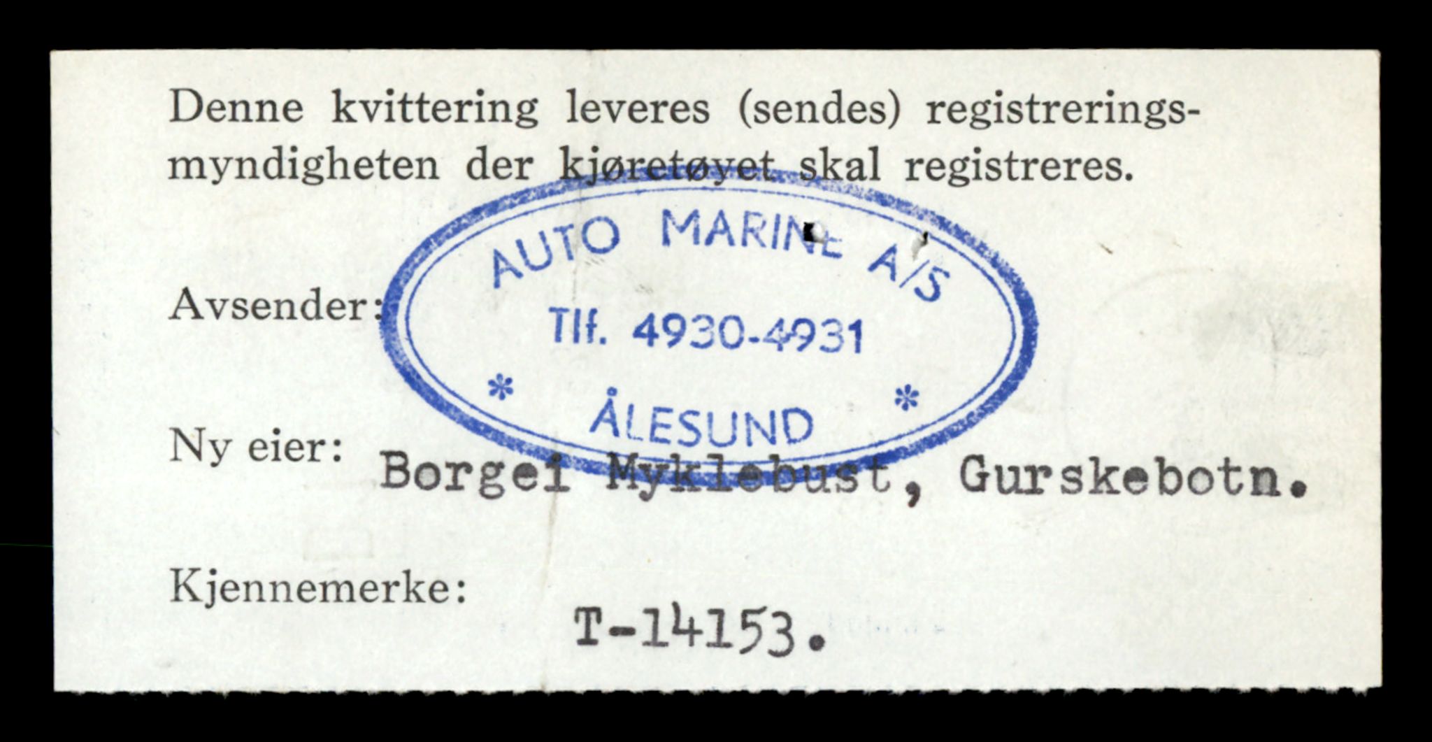 Møre og Romsdal vegkontor - Ålesund trafikkstasjon, AV/SAT-A-4099/F/Fe/L0043: Registreringskort for kjøretøy T 14080 - T 14204, 1927-1998, s. 1956