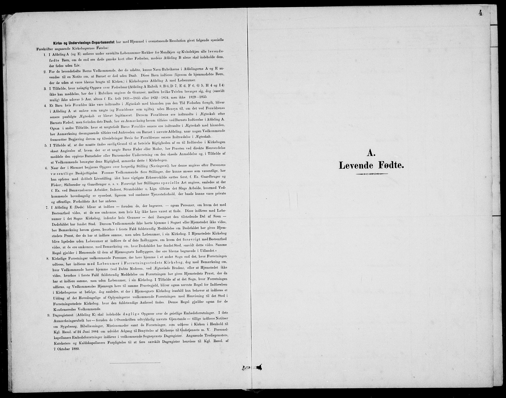 Sokndal sokneprestkontor, SAST/A-101808: Klokkerbok nr. B 5, 1887-1934, s. 4