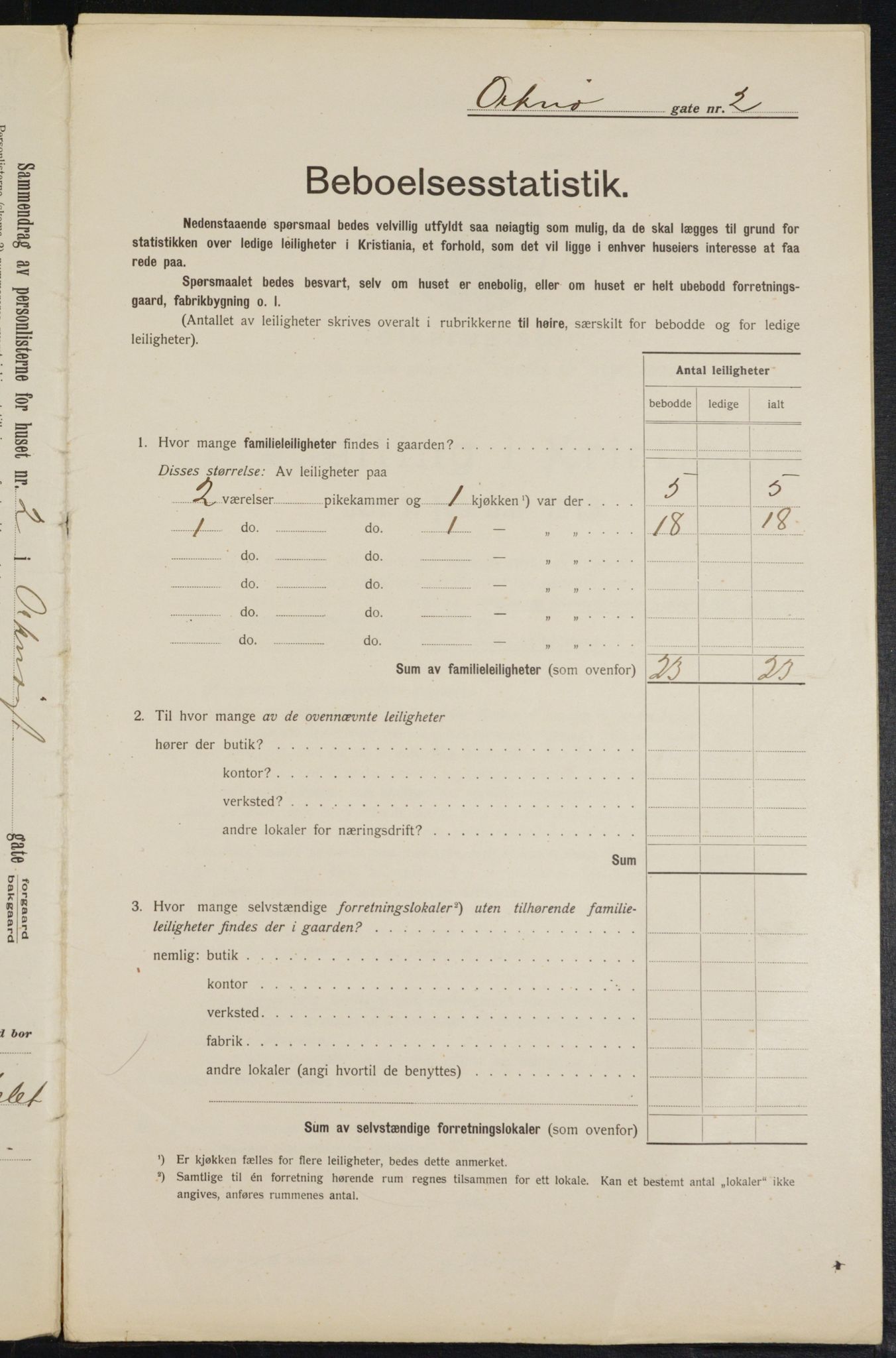 OBA, Kommunal folketelling 1.2.1914 for Kristiania, 1914, s. 75951