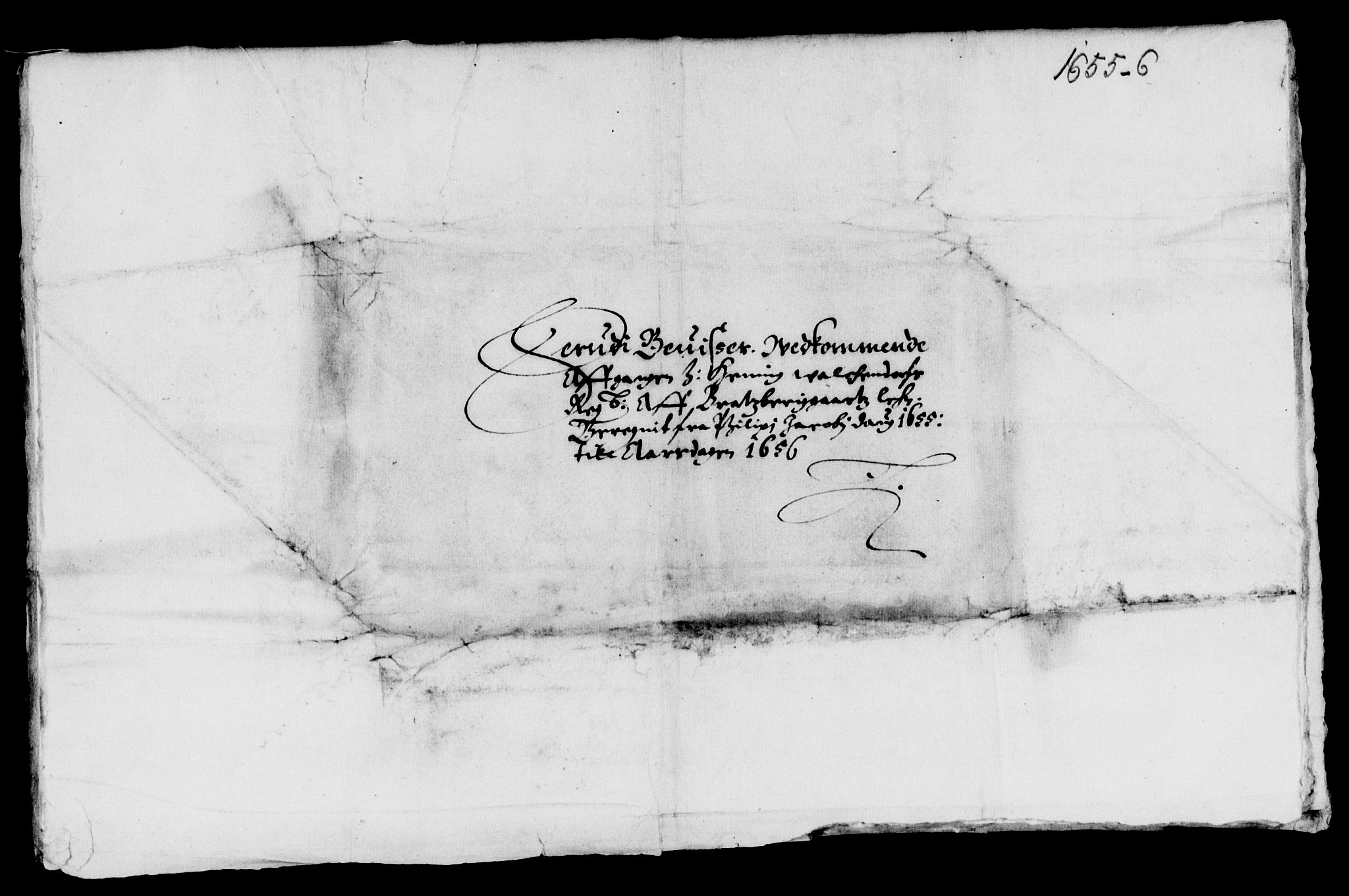 Rentekammeret inntil 1814, Reviderte regnskaper, Lensregnskaper, AV/RA-EA-5023/R/Rb/Rbp/L0041: Bratsberg len, 1654-1656