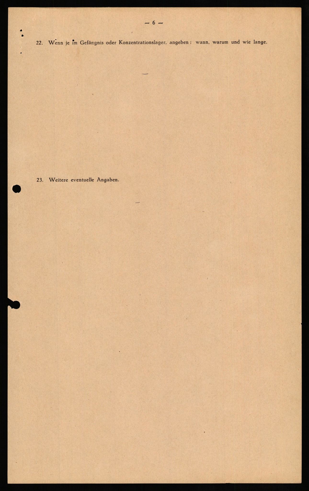 Forsvaret, Forsvarets overkommando II, AV/RA-RAFA-3915/D/Db/L0028: CI Questionaires. Tyske okkupasjonsstyrker i Norge. Tyskere., 1945-1946, s. 321