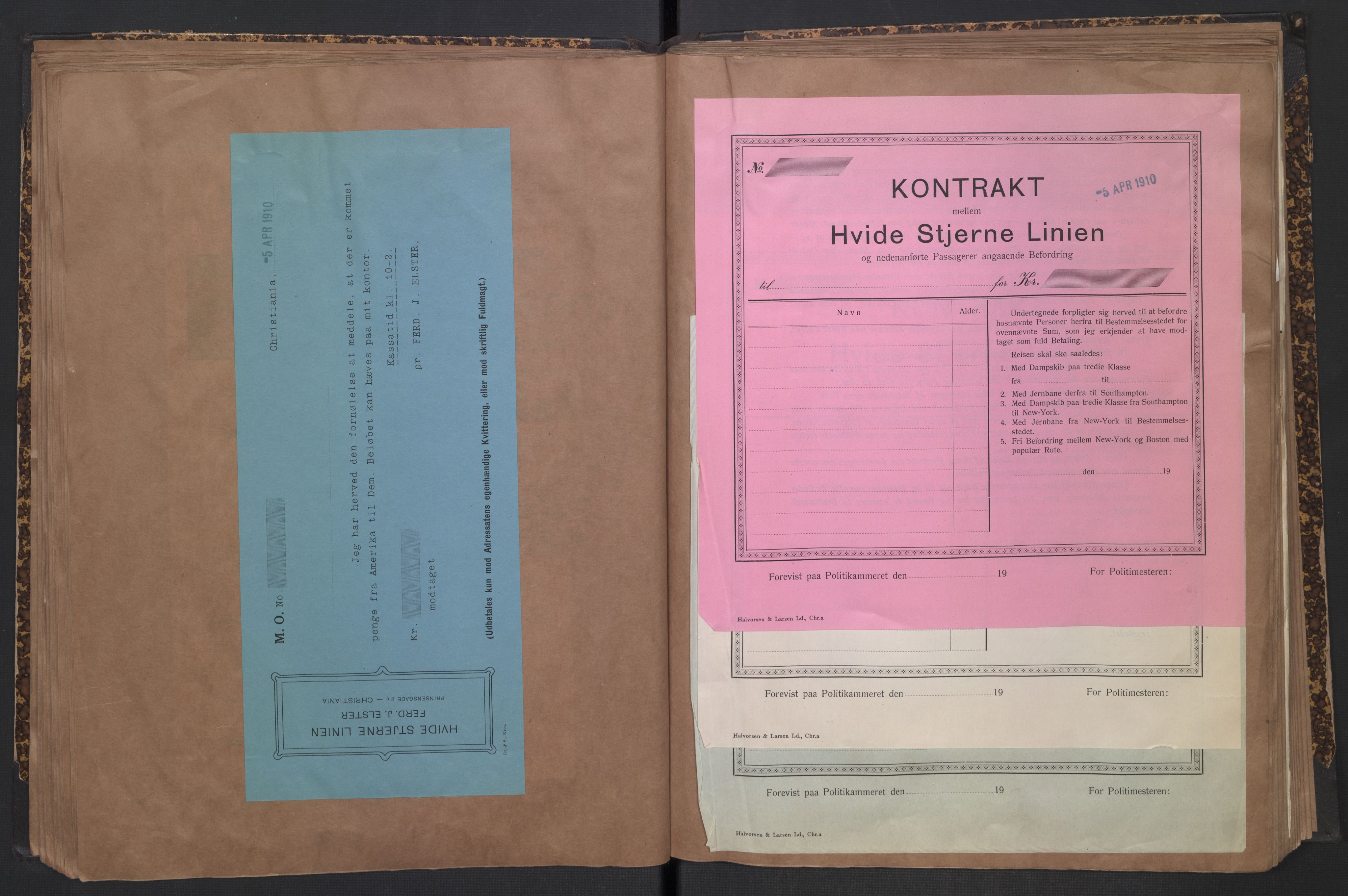 White Star-linjen, AV/SAO-PAO-0201/D/Dc/L0001: Utklippingsbok, 1909-1924, s. 41