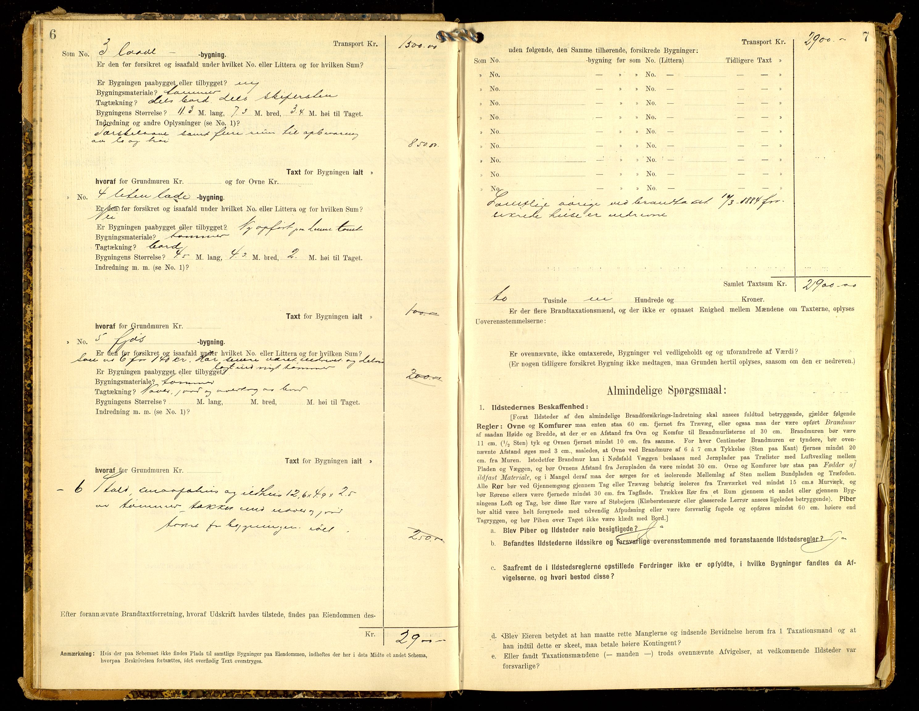 Norges Brannkasse, Nord-Aurdal, AV/SAH-NBRANA-056/F/L0010: Branntakstprotokoll, 1908-1927
