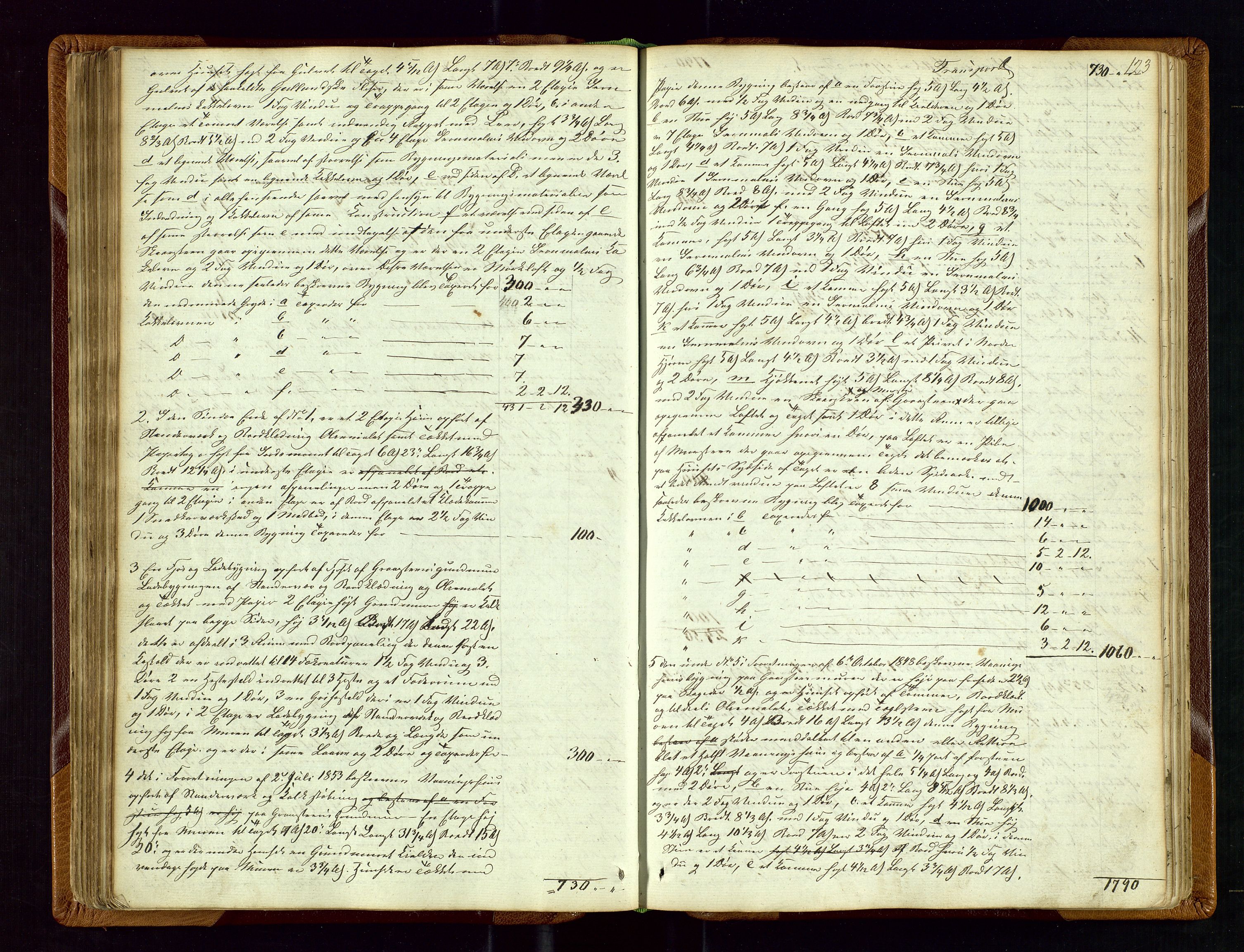 Høyland/Sandnes lensmannskontor, AV/SAST-A-100166/Goa/L0001: Takstprotokoll, 1846-1880, s. 122b-123a