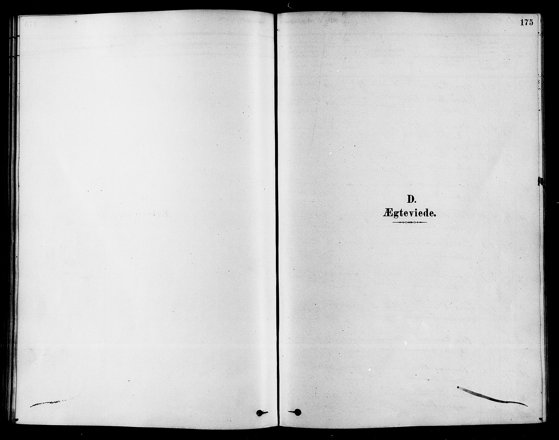 Sigdal kirkebøker, AV/SAKO-A-245/F/Fa/L0011: Ministerialbok nr. I 11, 1879-1887, s. 175