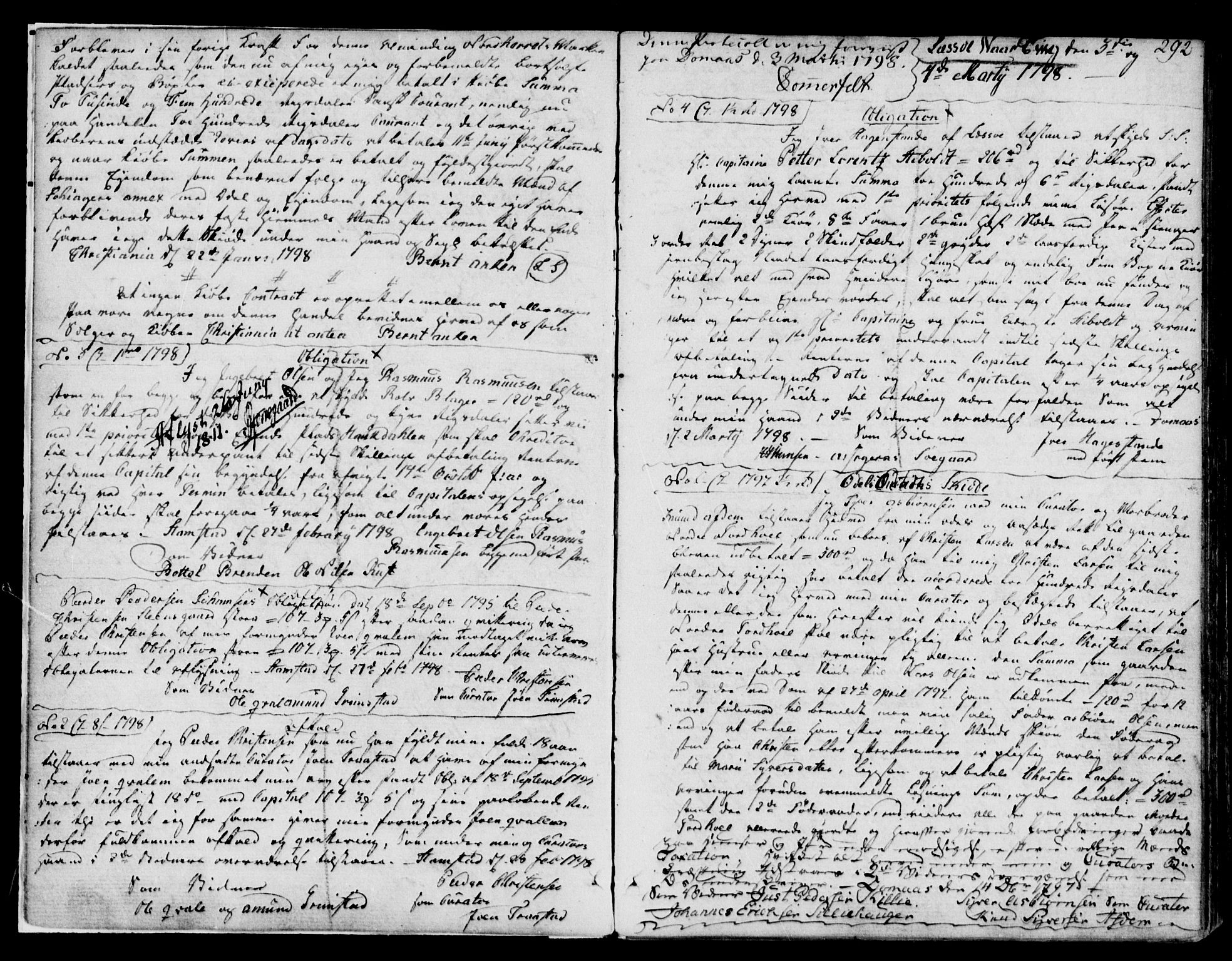Nord-Gudbrandsdal tingrett, AV/SAH-TING-002/H/Hb/Hba/L0004A: Pantebok nr. 4b, 1798-1806, s. 292