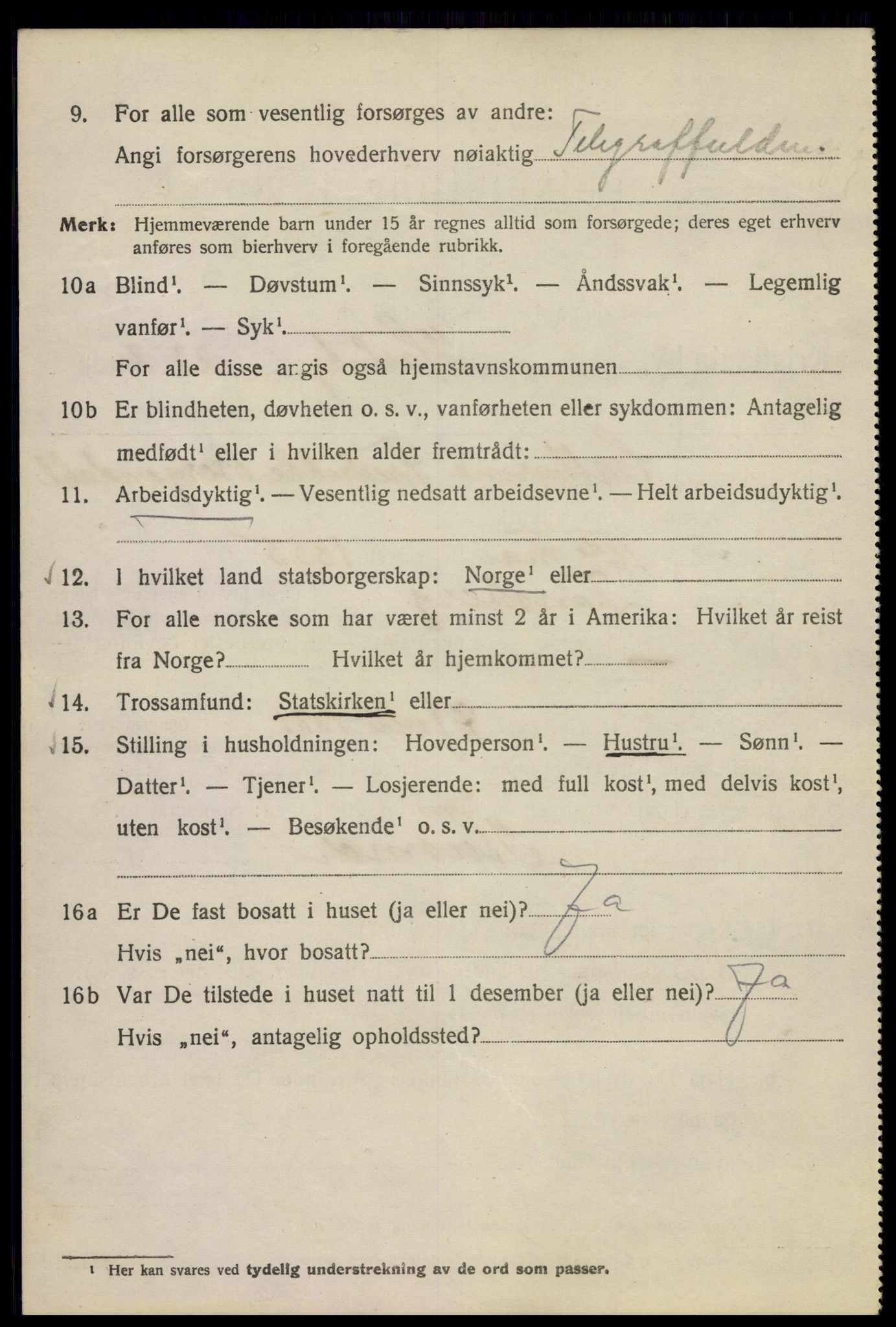 SAO, Folketelling 1920 for 0301 Kristiania kjøpstad, 1920, s. 271780