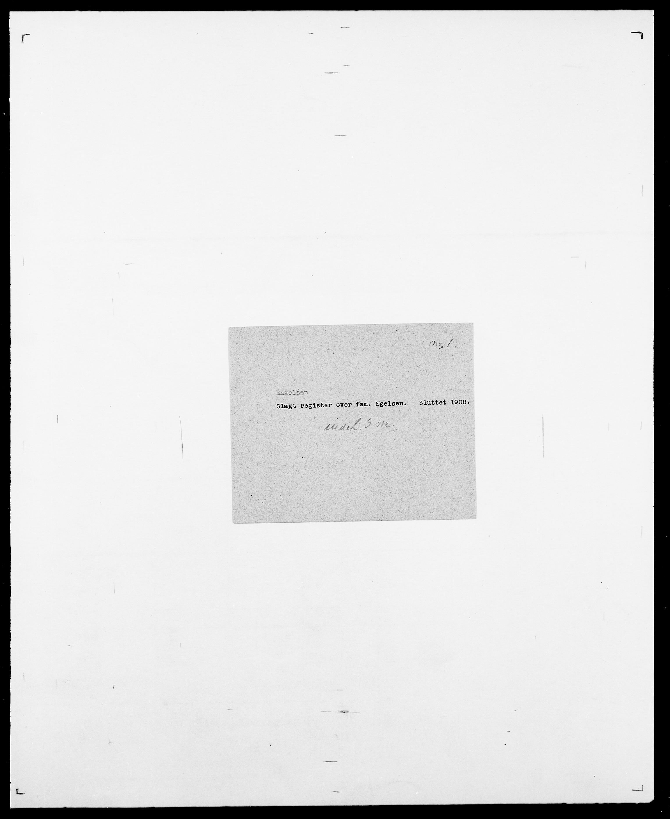Delgobe, Charles Antoine - samling, SAO/PAO-0038/D/Da/L0010: Dürendahl - Fagelund, s. 509