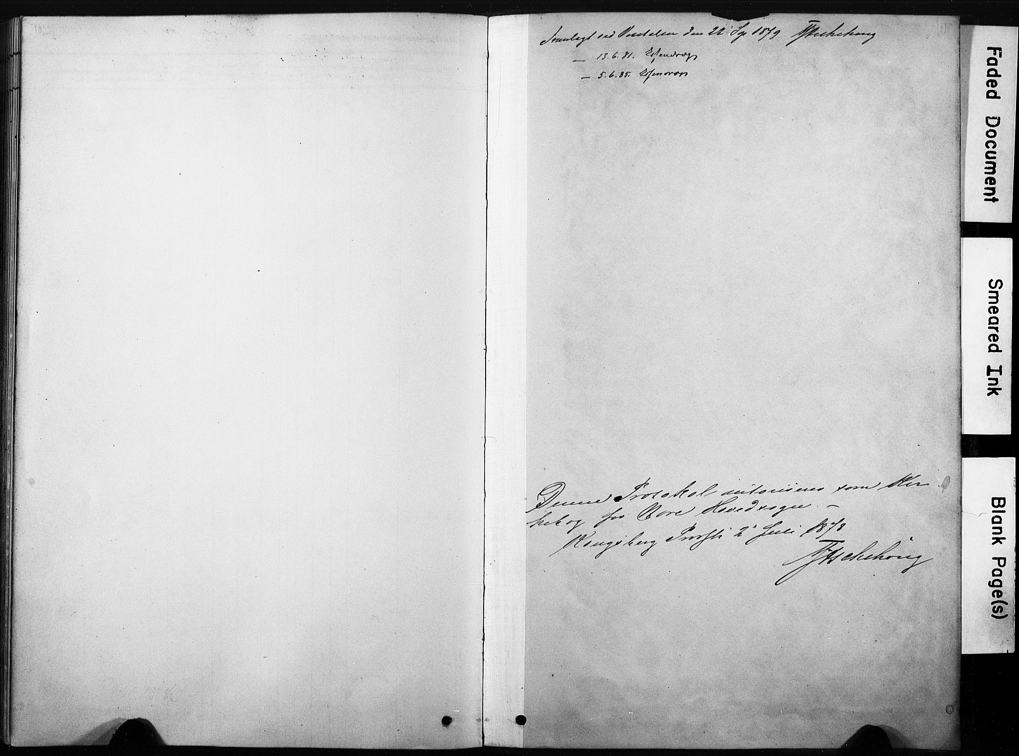 Nore kirkebøker, SAKO/A-238/F/Fb/L0001: Ministerialbok nr. II 1, 1878-1886