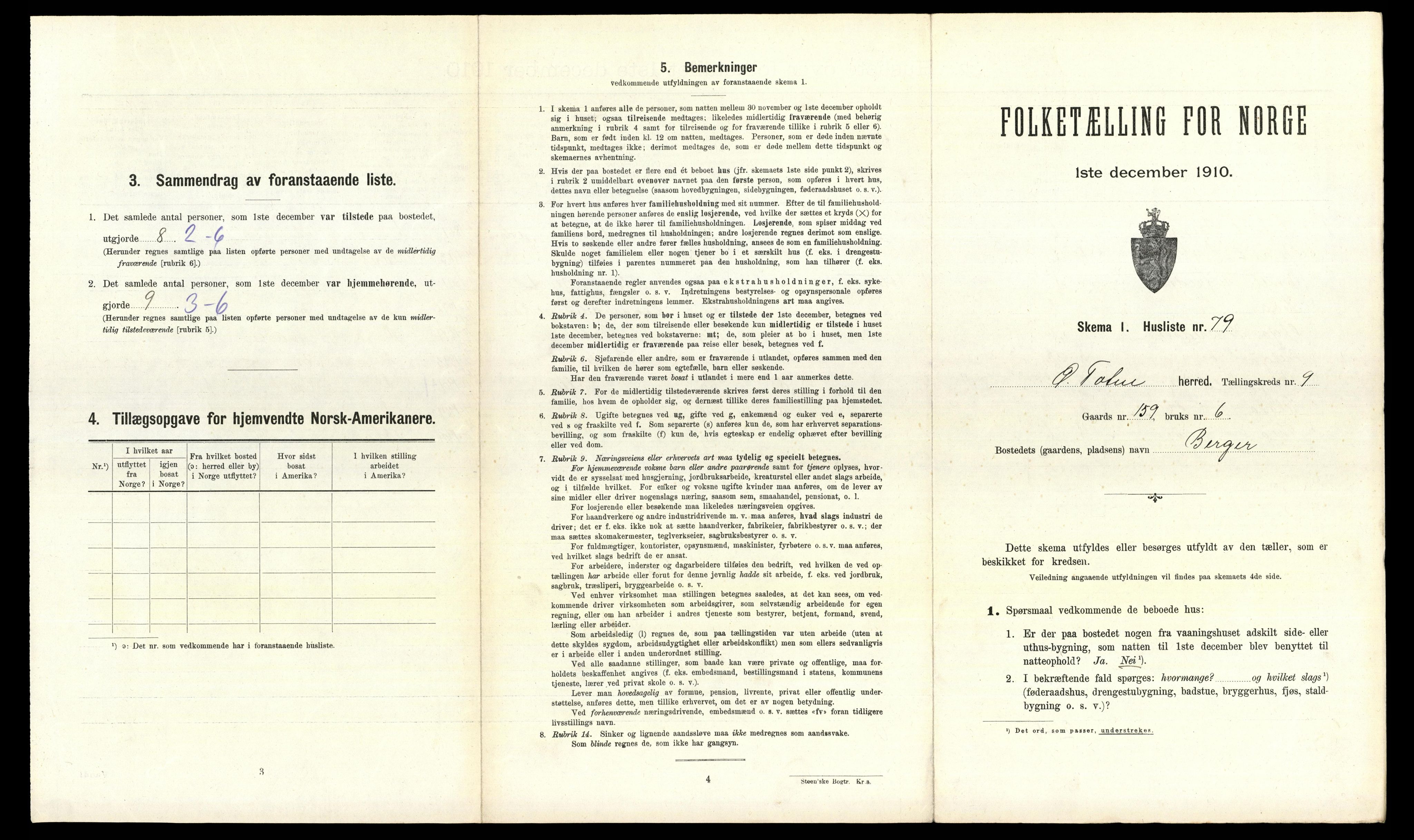 RA, Folketelling 1910 for 0528 Østre Toten herred, 1910, s. 2705